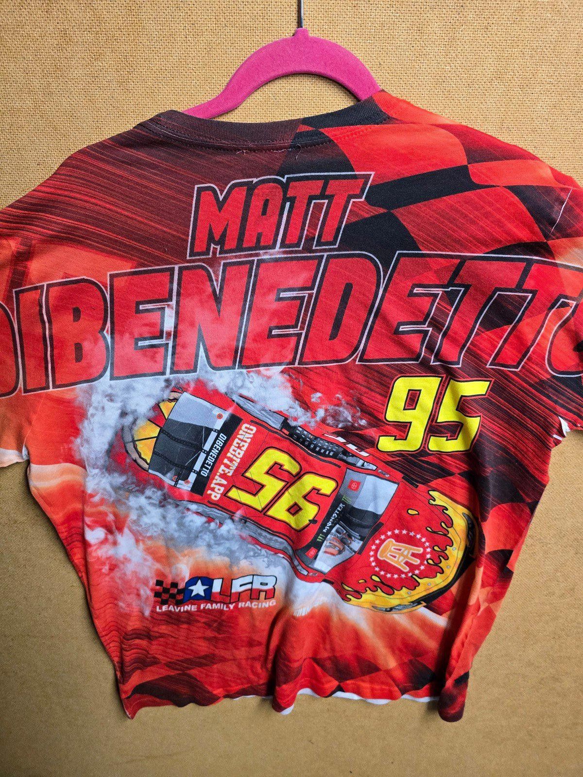 NASCAR NASCAR All Over Print XL Motorsport #95 Matt Dibenedetto Size US XL / EU 56 / 4 - 7 Thumbnail