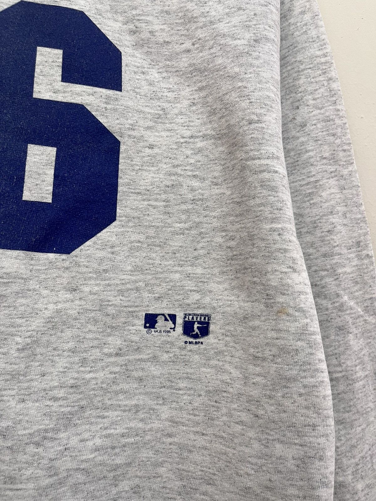 MLB Vtg 90s Dodgers MLB X Nomo 16 sweatshirt Size US M / EU 48-50 / 2 - 8 Thumbnail
