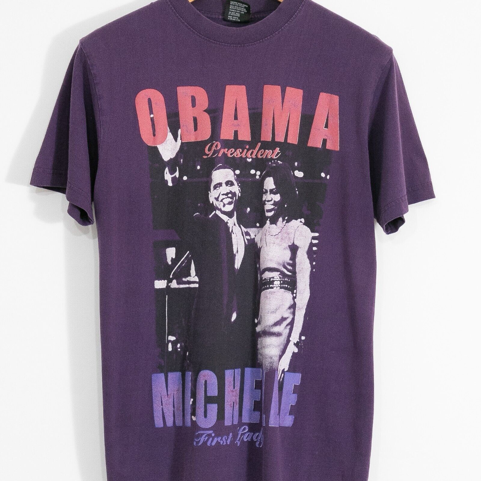 Vintage Vintage Barack Obama T Shirt Medium - President Distressed Size US M / EU 48-50 / 2 - 2 Thumbnail