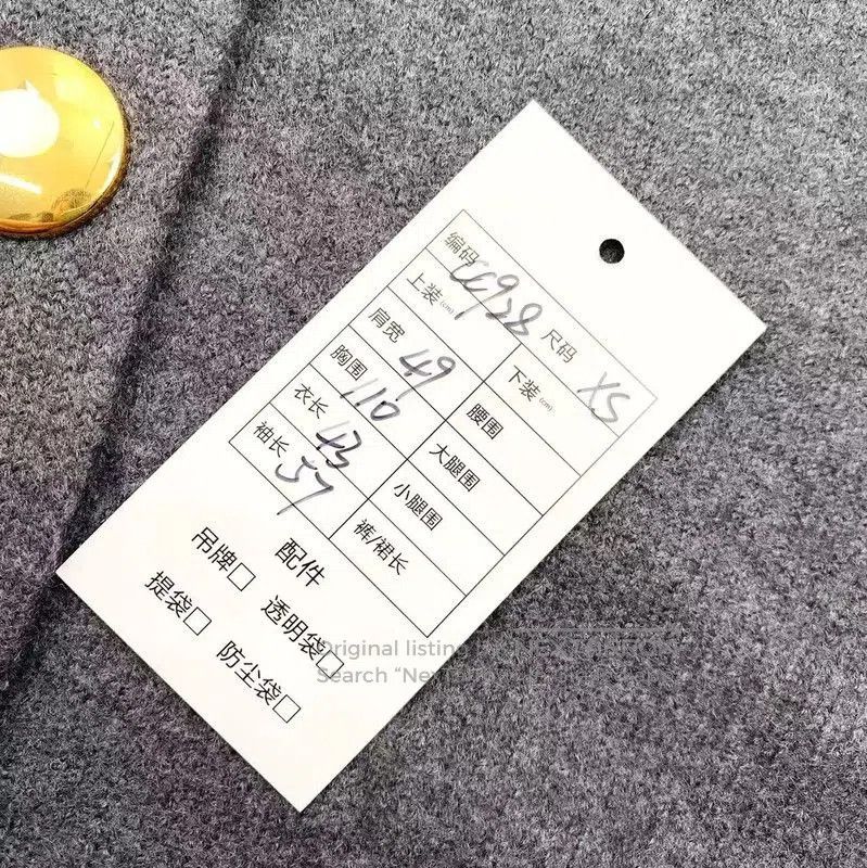 Louis Vuitton Louis Vuitton Gray Wool Cropped Cardigan . Size XS / US 0-2 / IT 36-38 - 6 Thumbnail