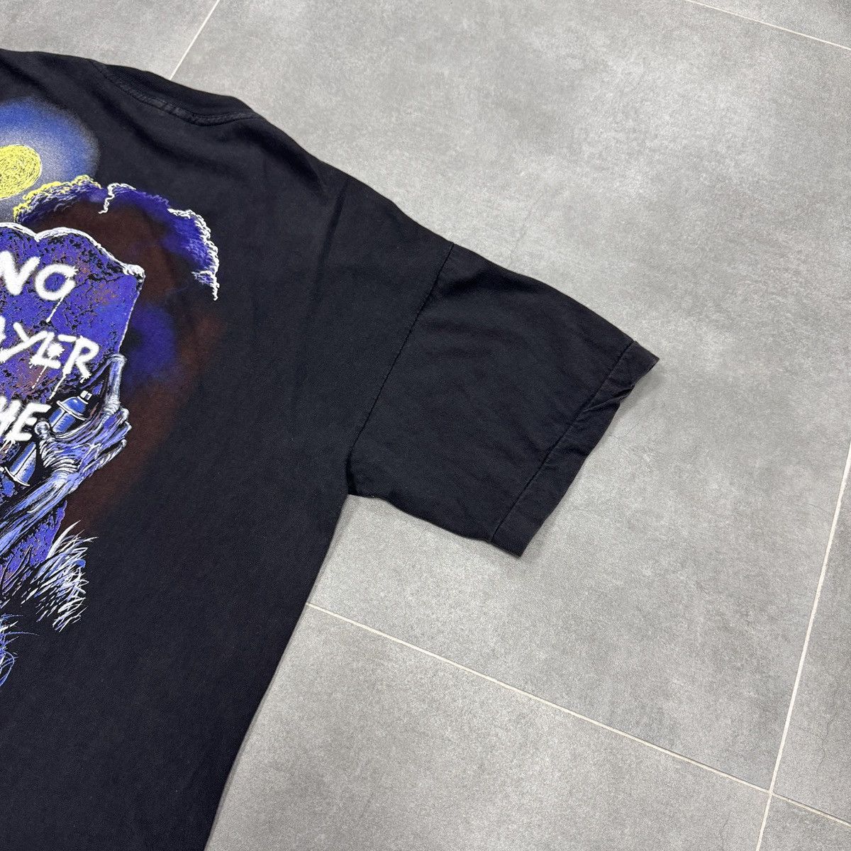 Iron Maiden × Vintage Vintage Iron Maiden 1990 Rare 90s T-Shirt Size L Size US L / EU 52-54 / 3 - 17 Thumbnail