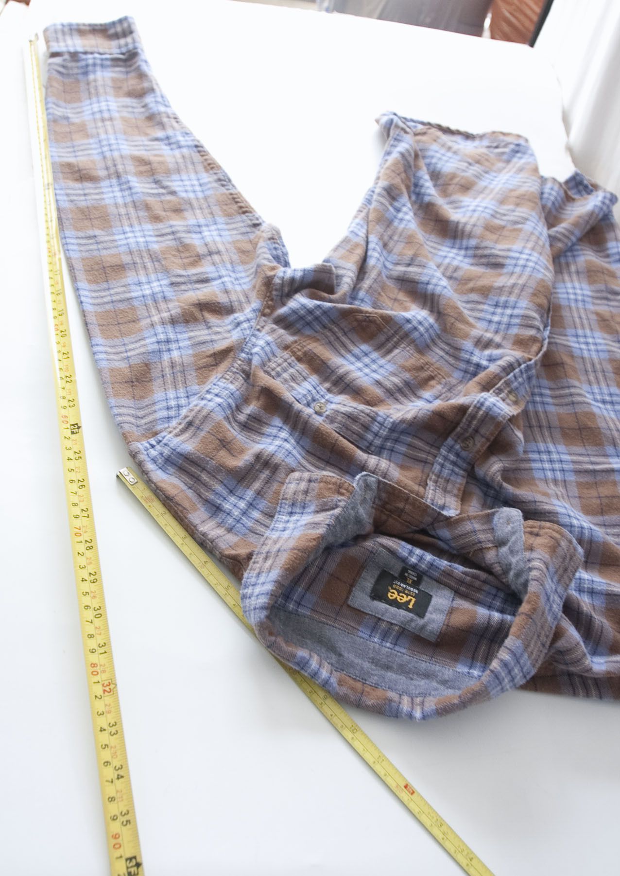 Lee Lee Shirt Flannel Regular Fit Size XL Plaid Size US XL / EU 56 / 4 - 5 Thumbnail