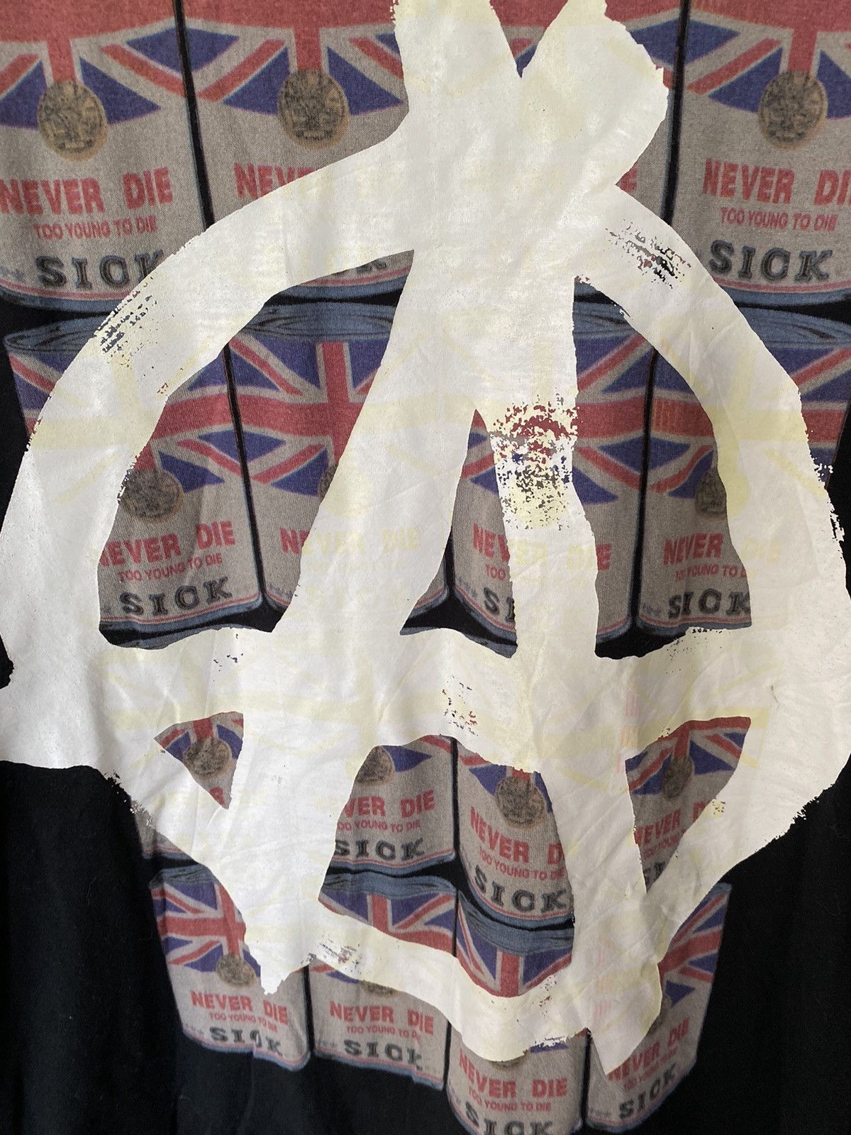 SHAREEF 2000s Anarchy Never Die Oversize shirt Size US L / EU 52-54 / 3 - 5 Thumbnail