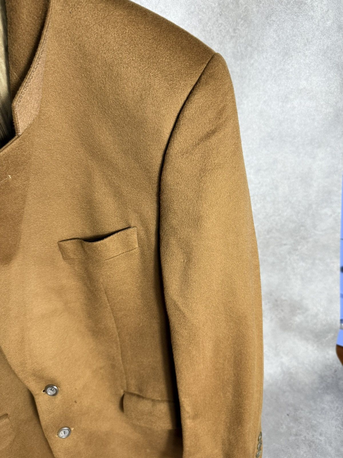 Designer × Loro Piana × Vintage Loro Piana Vest Blazer Wool Cashmere Brown Vintage Size 40R - 6 Thumbnail