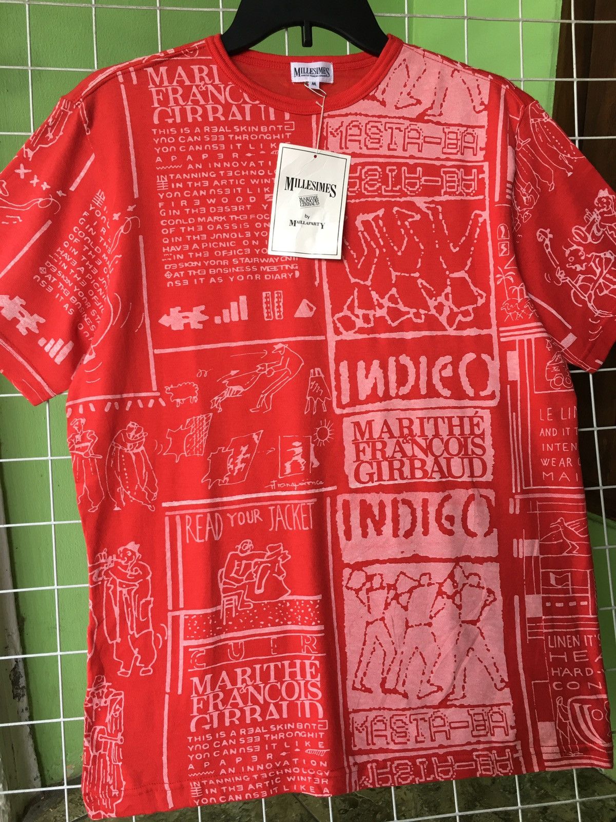 Marithe + Francois Girbaud Marithe Francois Girbaud Tee Size US M / EU 48-50 / 2 - 2 Thumbnail