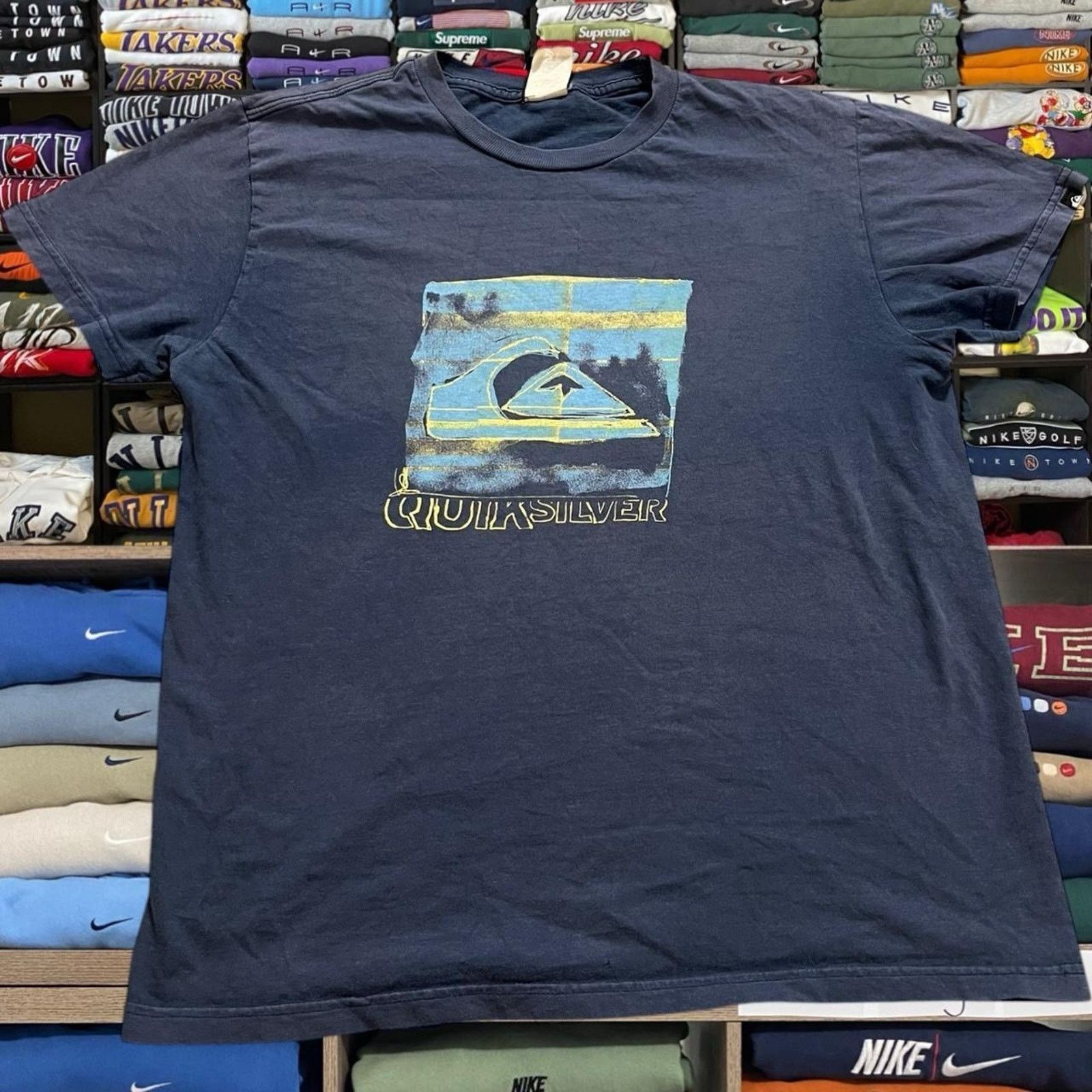Quiksilver Vintage Y2K quiksilver Surf Sweater/Shirt Size US M / EU 48-50 / 2 - 1 Thumbnail
