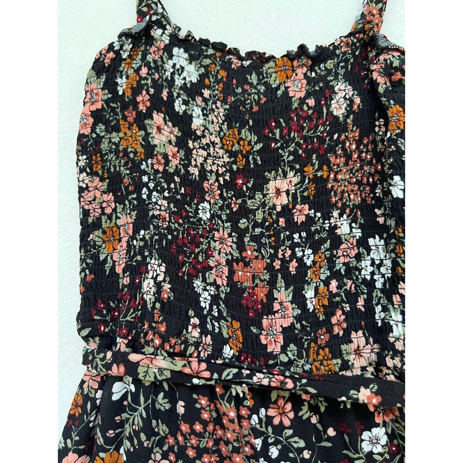 Abercrombie & Fitch Abercrombie & Fitch Sleeveless Floral Jumpsuit XS Size 24" / US 00 / IT 34 - 3 Thumbnail