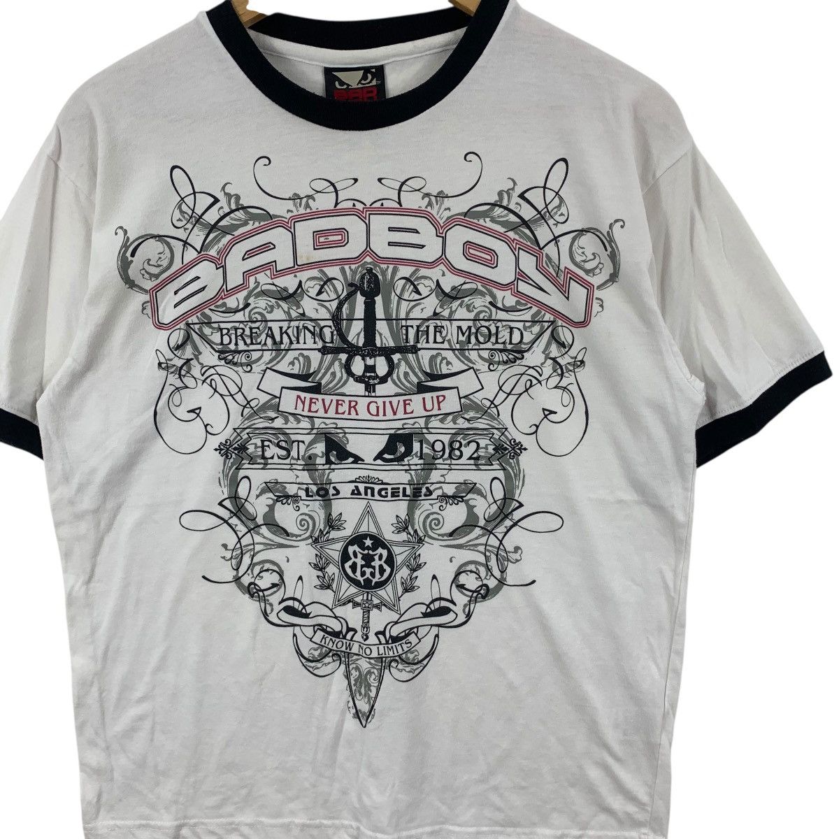 Vintage Vintage BAD BOY Y2K Skateboard Los Angeles Tee Shirt Top Size US L / EU 52-54 / 3 - 6 Thumbnail