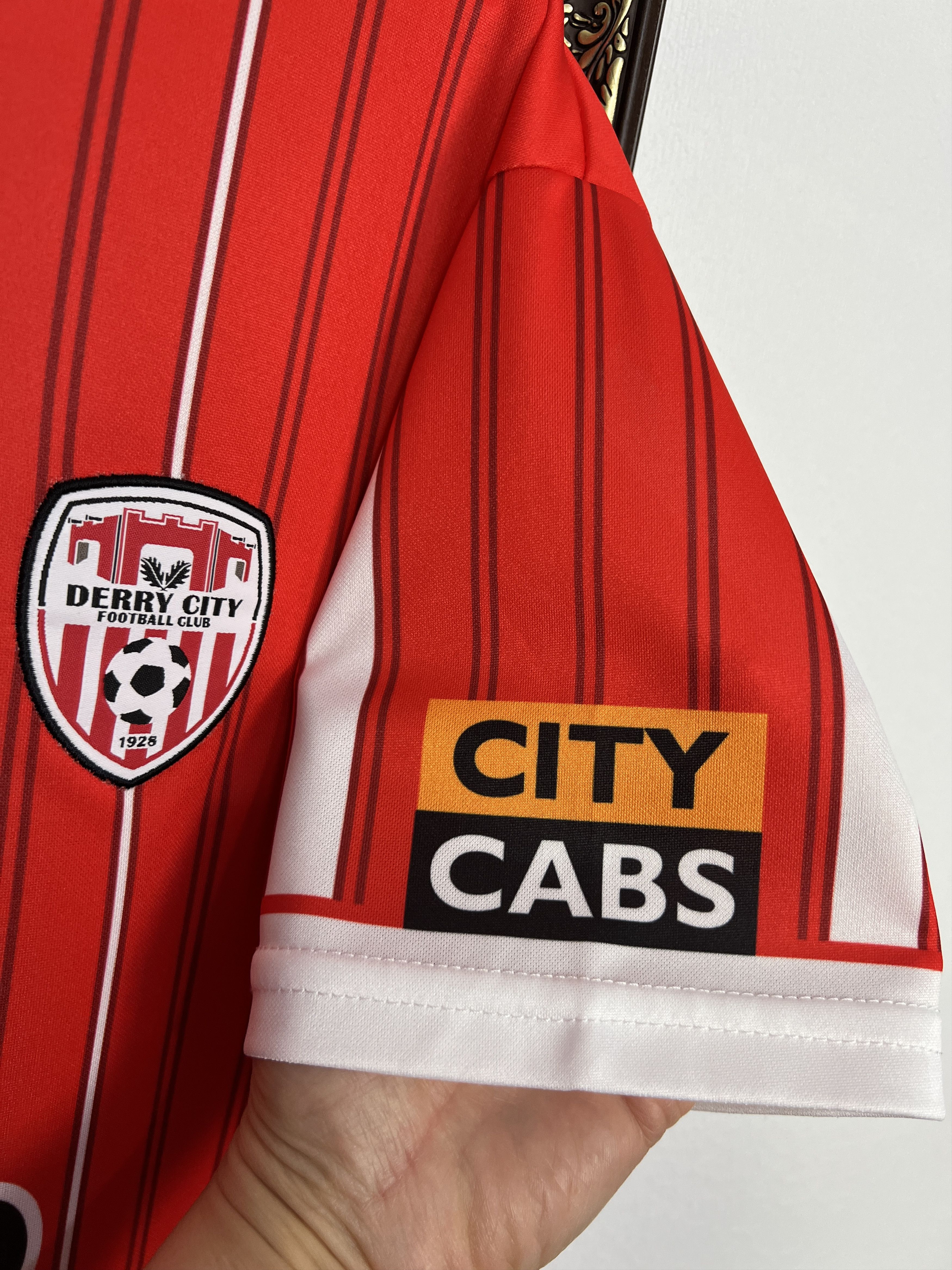 O'Neill O'Neills 2022 Derry City Football Shirt Soccer Jersey Trikot Size US XXL / EU 58 / 5 - 4 Thumbnail