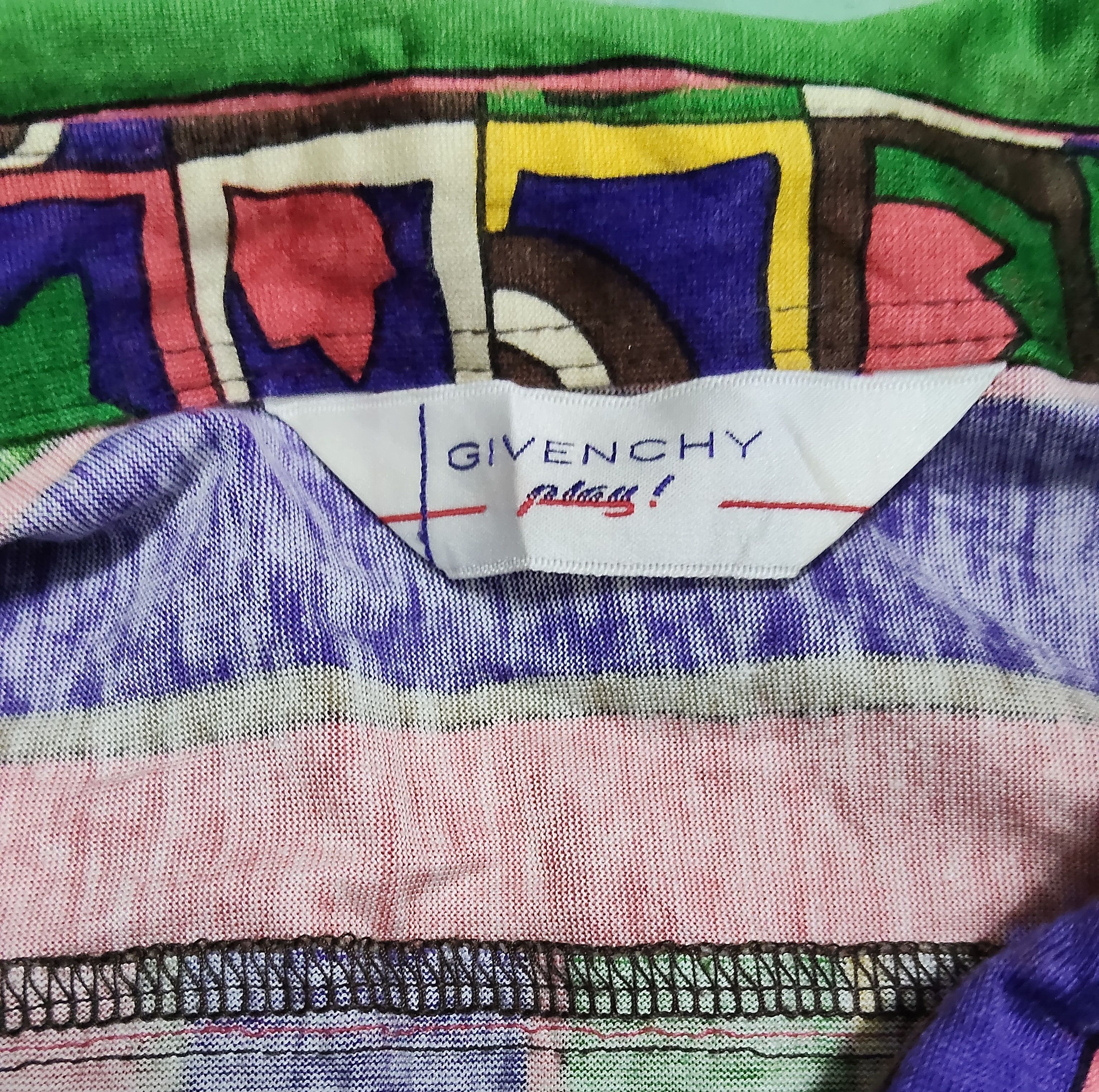 Givenchy × Vintage vintage GIVENCHY PLAY women multicolour shirt Size M / US 6-8 / IT 42-44 - 8 Thumbnail