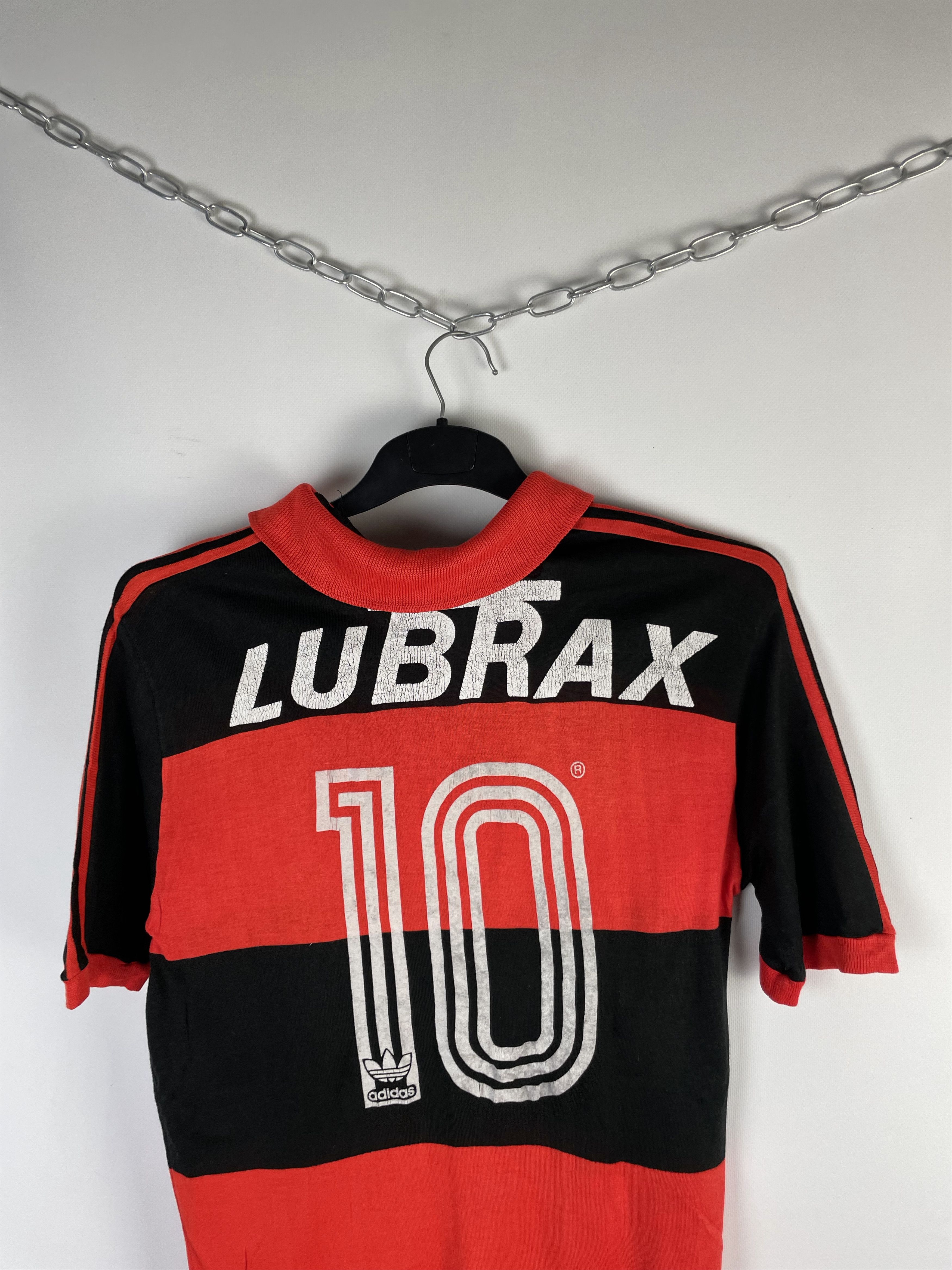 Adidas Vintage Adidas CR Flamengo 1985-1987 Size US L / EU 52-54 / 3 - 13 Thumbnail