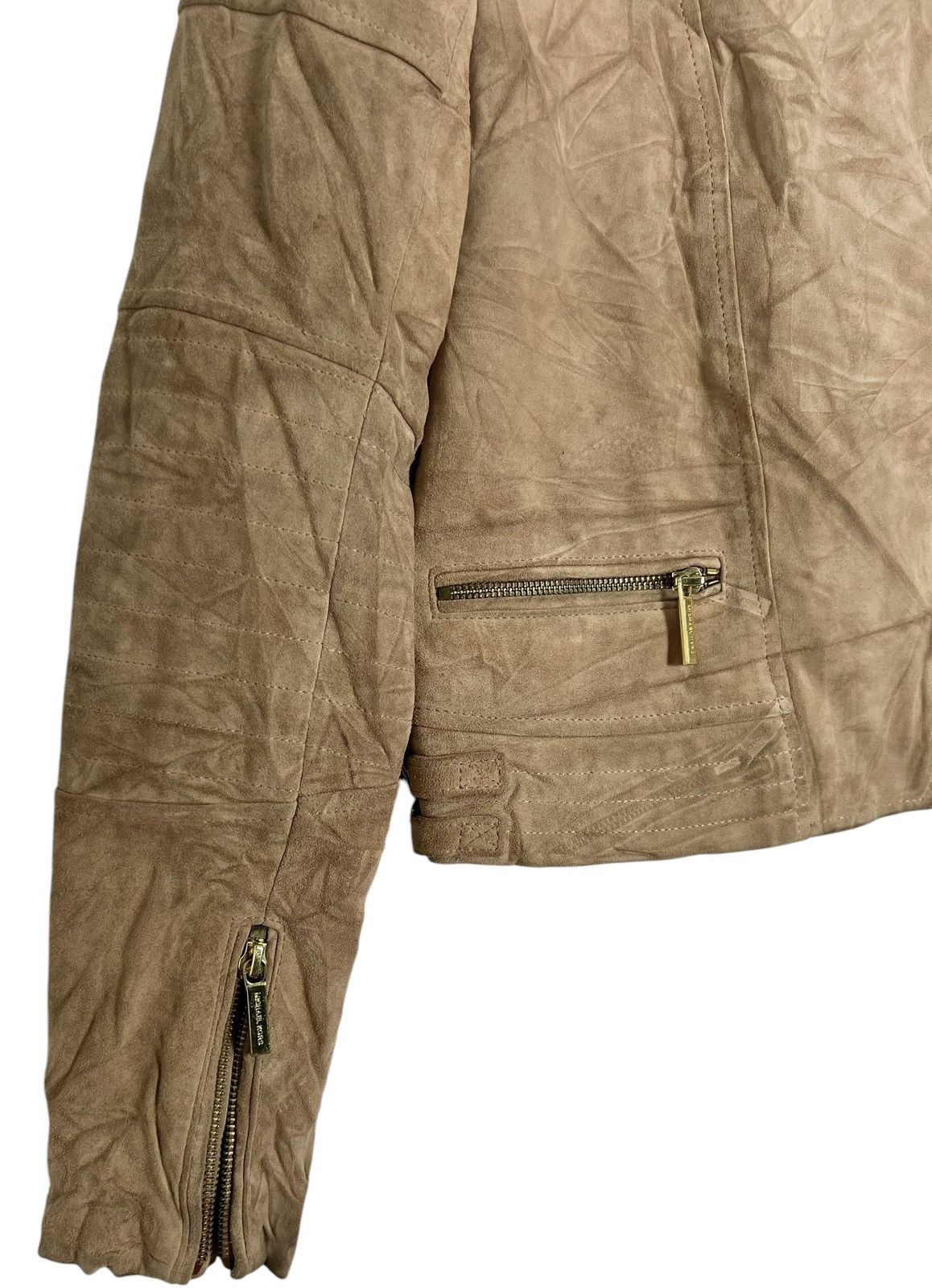 Genuine Leather × Michael Kors × Vintage VINTAGE MICHAEL KORS LEATHER JACKET Size M / US 6-8 / IT 42-44 - 6 Thumbnail