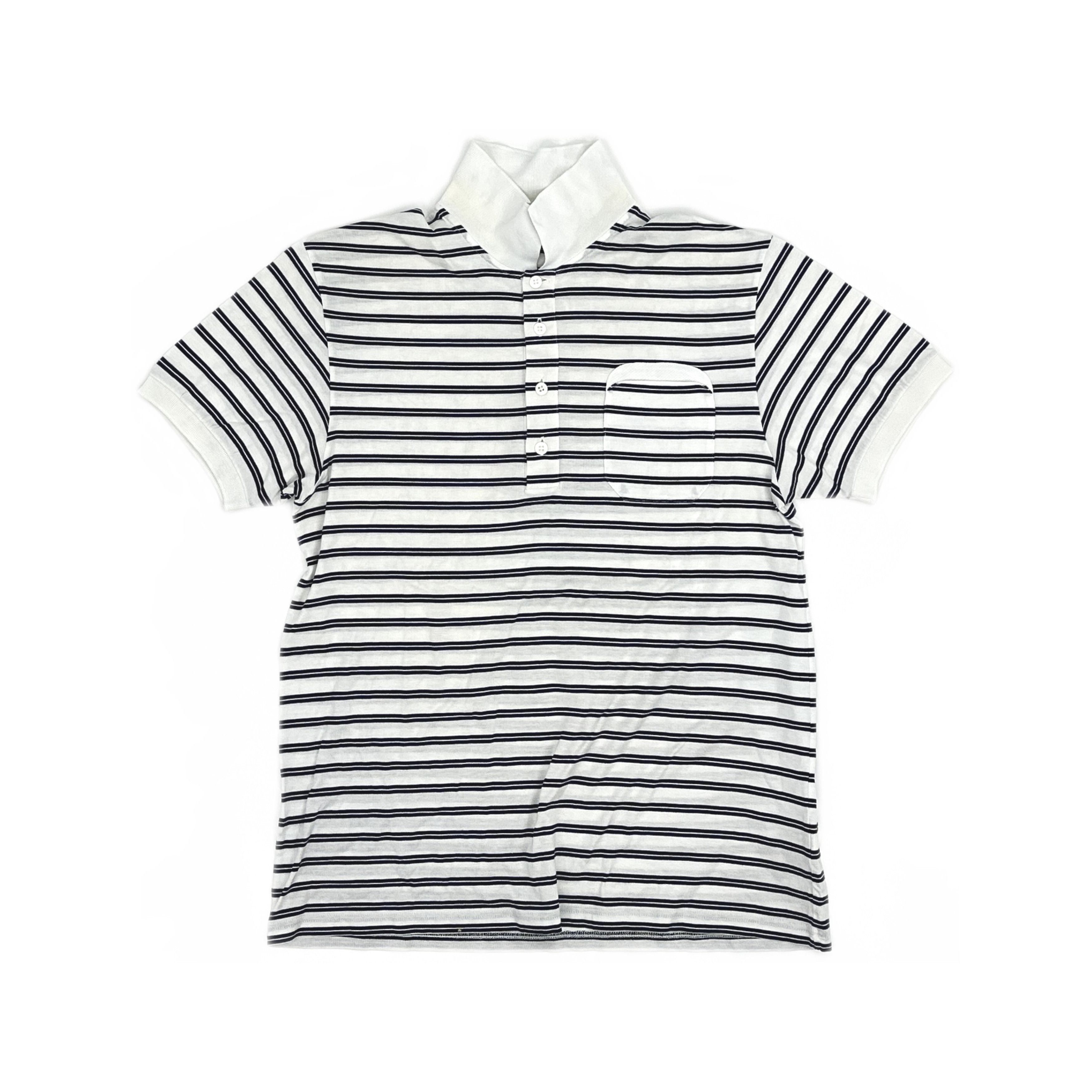 Dior × Hedi Slimane SS06 Dior Homme Union Jack Flag Striped Polo