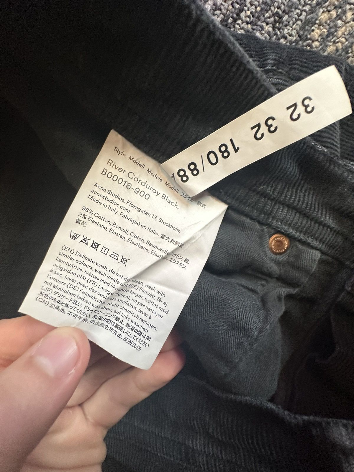 Acne Studios Acne Studios Corduroy Pants Size US 32 / EU 48 - 6 Thumbnail