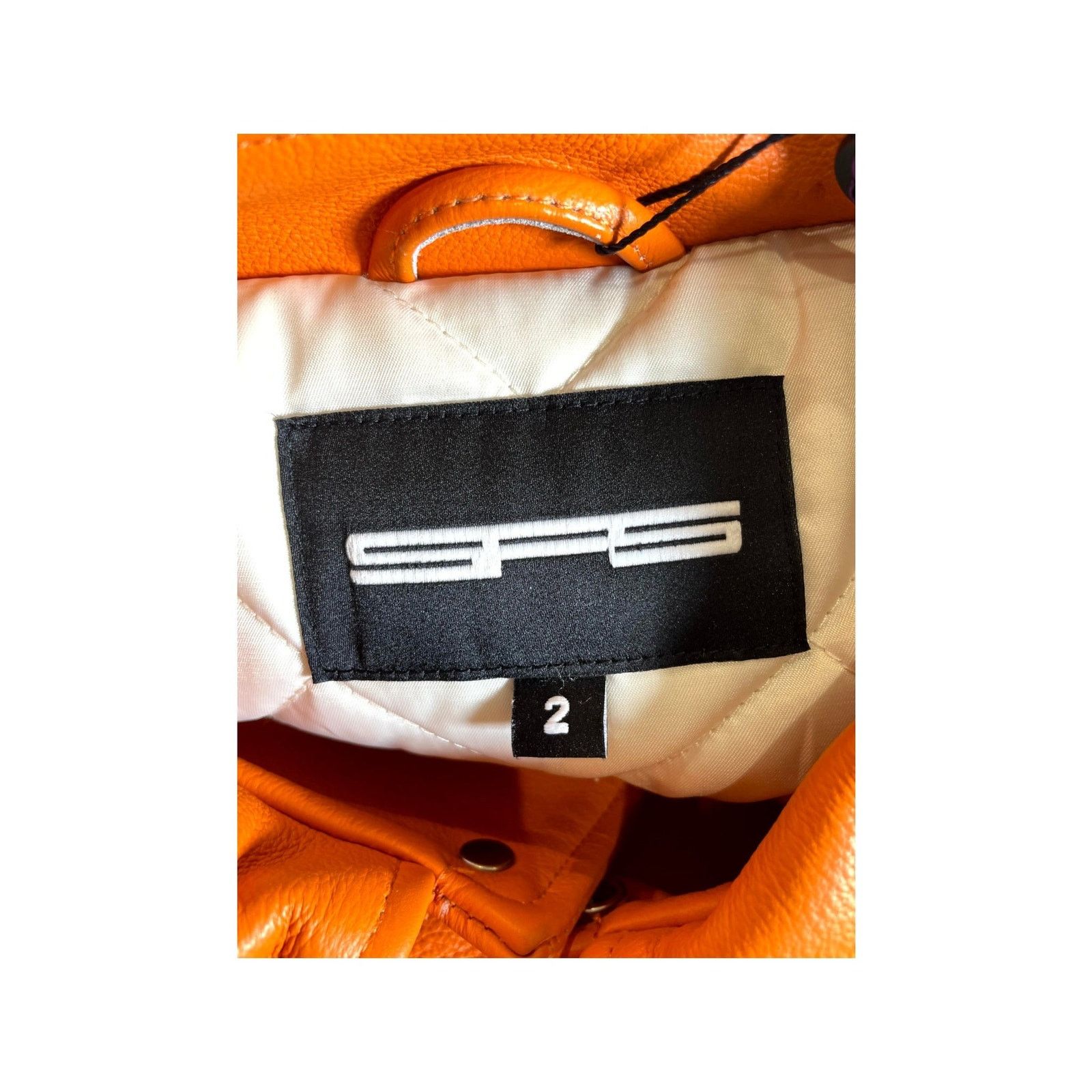 Sp5der Sp5der "Varsity" Orange & Cream Jacket Size US M / EU 48-50 / 2 - 3 Thumbnail
