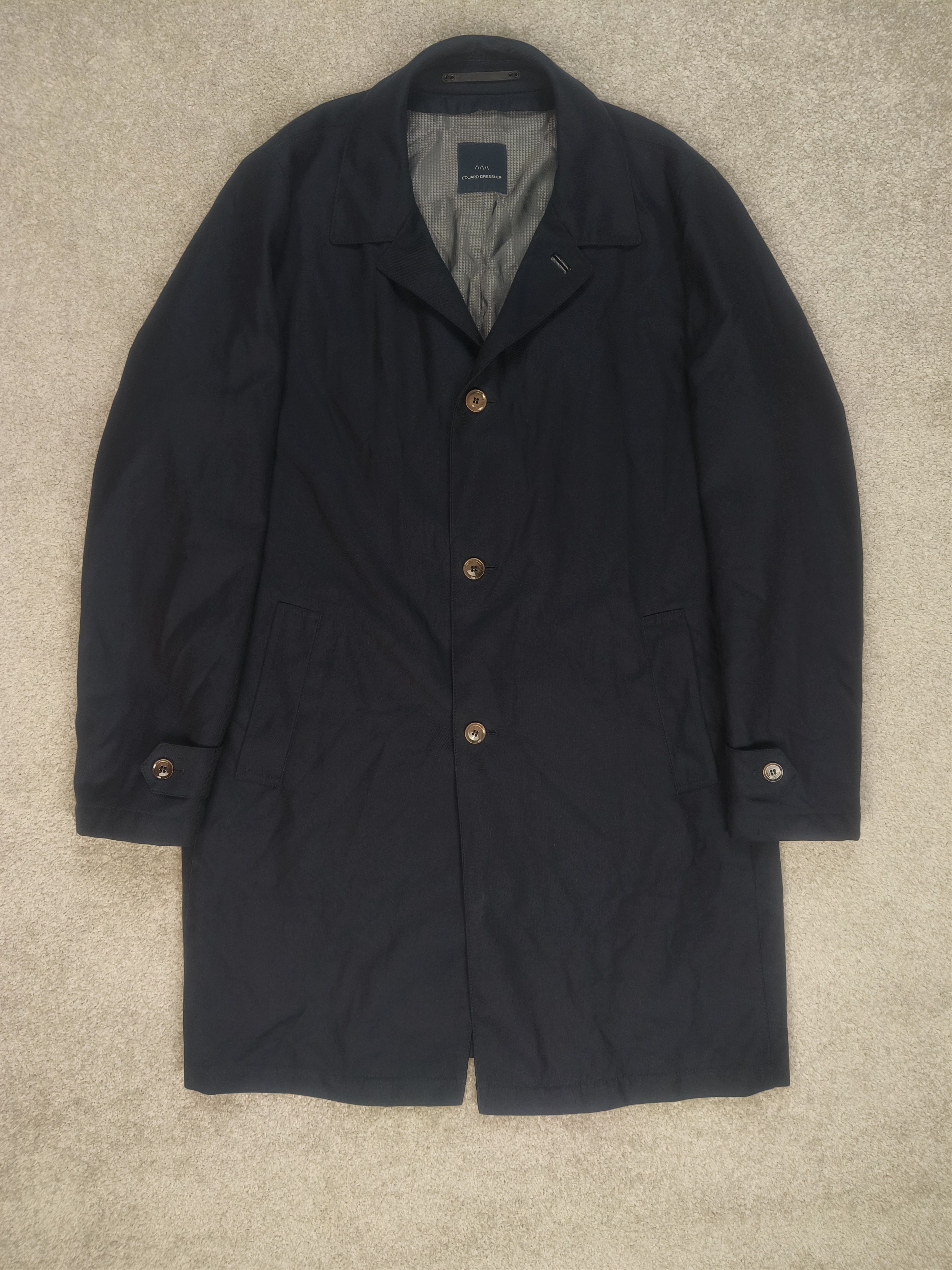 Eduard Dressler Loro Piana Rain System Overcoat