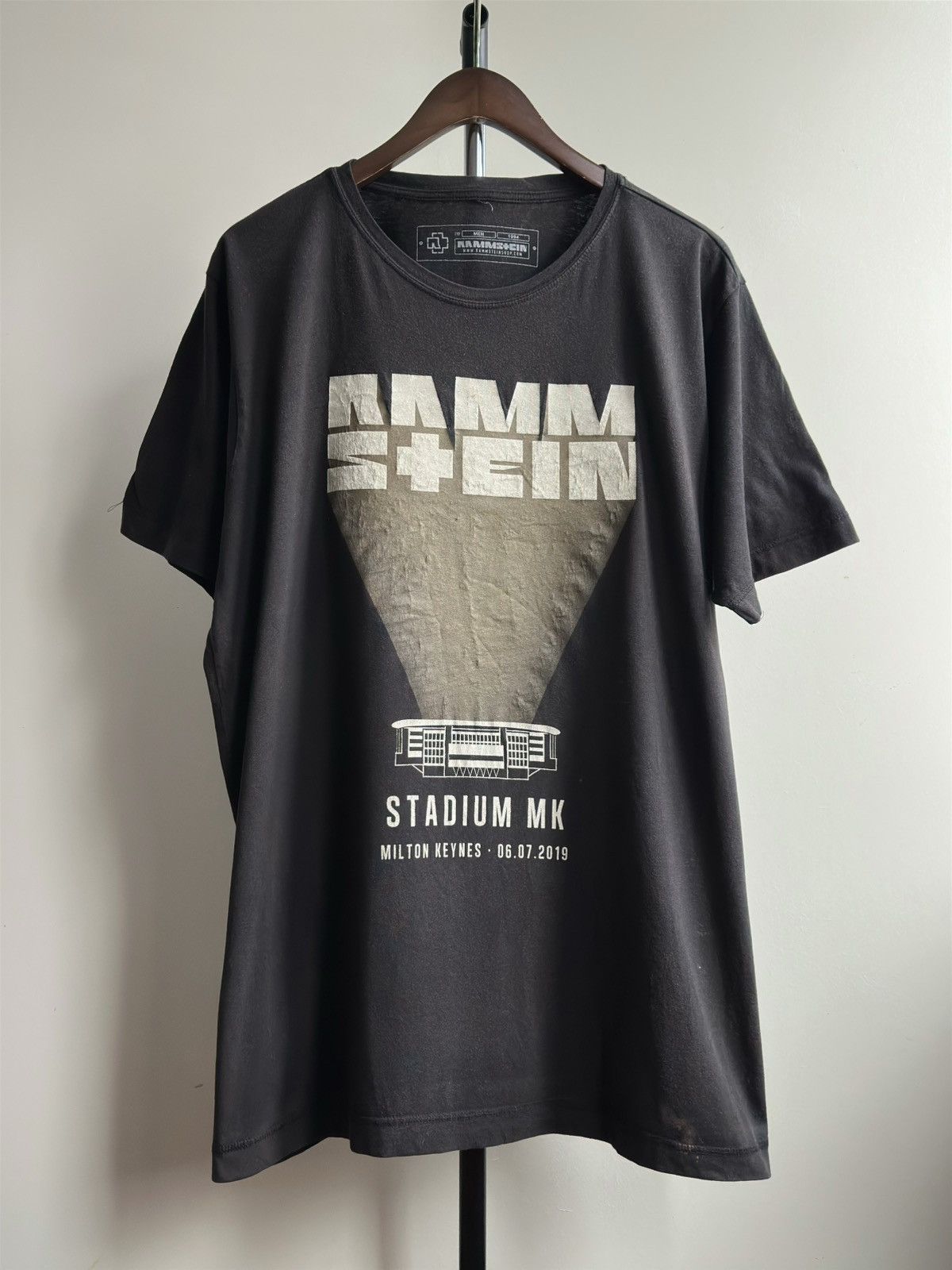 Band Tees × Vintage Y2K RAMMSTEIN STADIUM MK ROCK BAND TEE Size US XXL / EU 58 / 5 - 1 Thumbnail