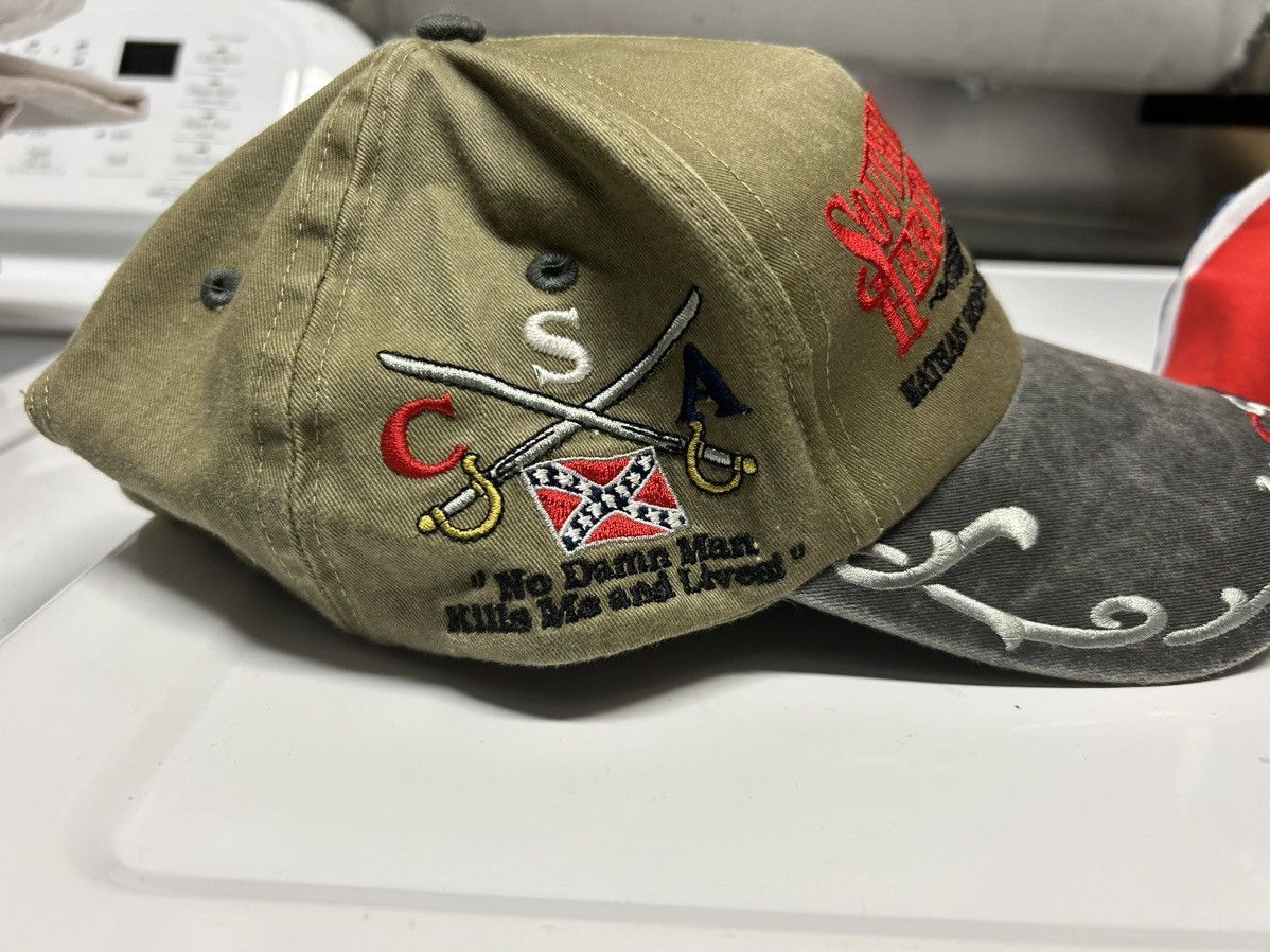 Other Vintage American Confederate Flag SnapBack hats Size ONE SIZE - 3 Thumbnail
