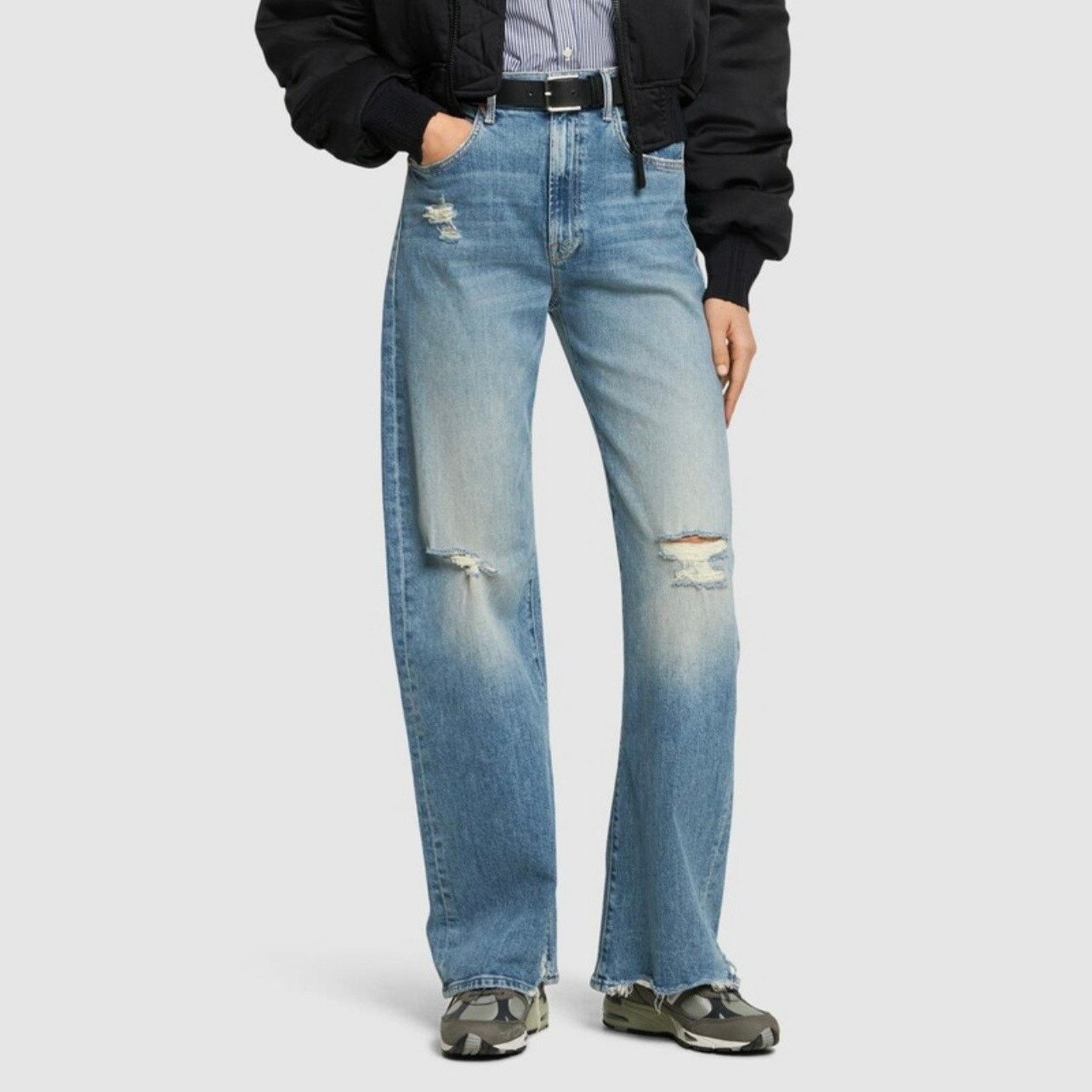 MOTHER Mother The Lasso Sneak Chew Jeans 27 Size 27" / US 4 / IT 40 - 1 Thumbnail