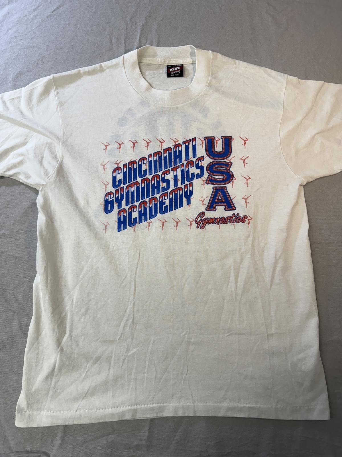 Fruit Of The Loom VTG Cincinnati Gymnastics Academy T-shirts USA Tee L Size US L / EU 52-54 / 3 - 1 Thumbnail