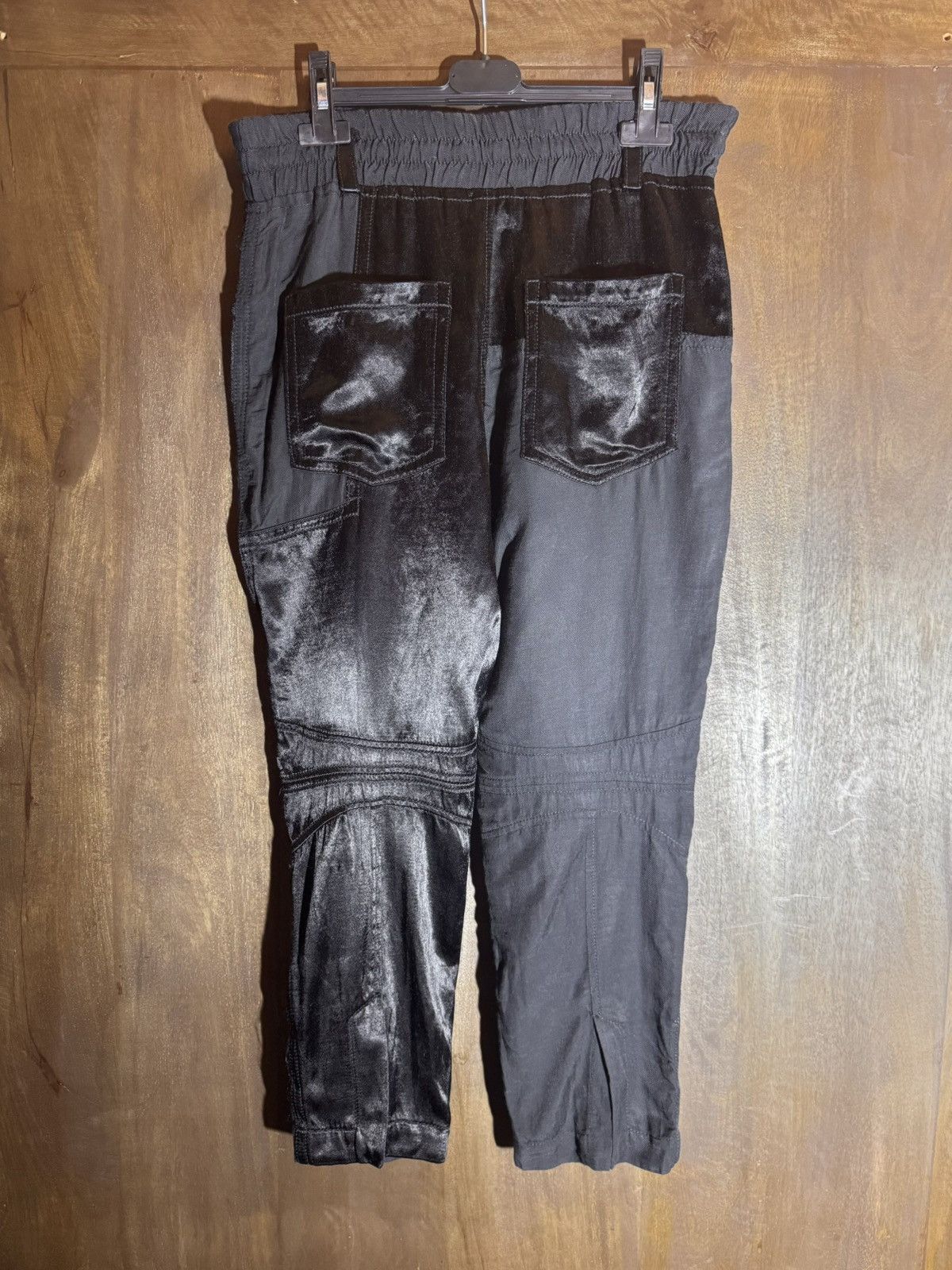 Haider Ackermann haider ackermann patchwork satin joggers biker pants 38 Size 27" / US 4 / IT 40 - 4 Thumbnail