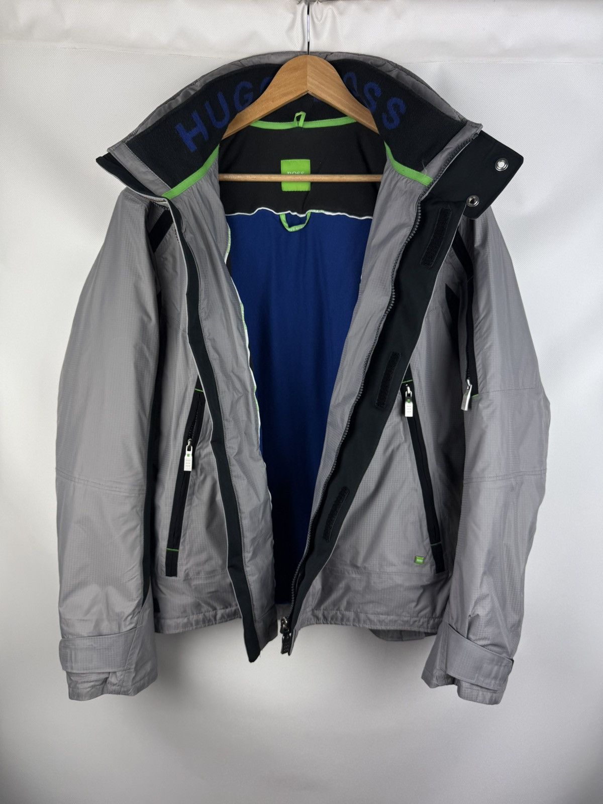 Hugo Boss Hugo Boss Jorrit Full Zip Water Repellent Hooded Ski Jacket Size US L / EU 52-54 / 3 - 22 Thumbnail