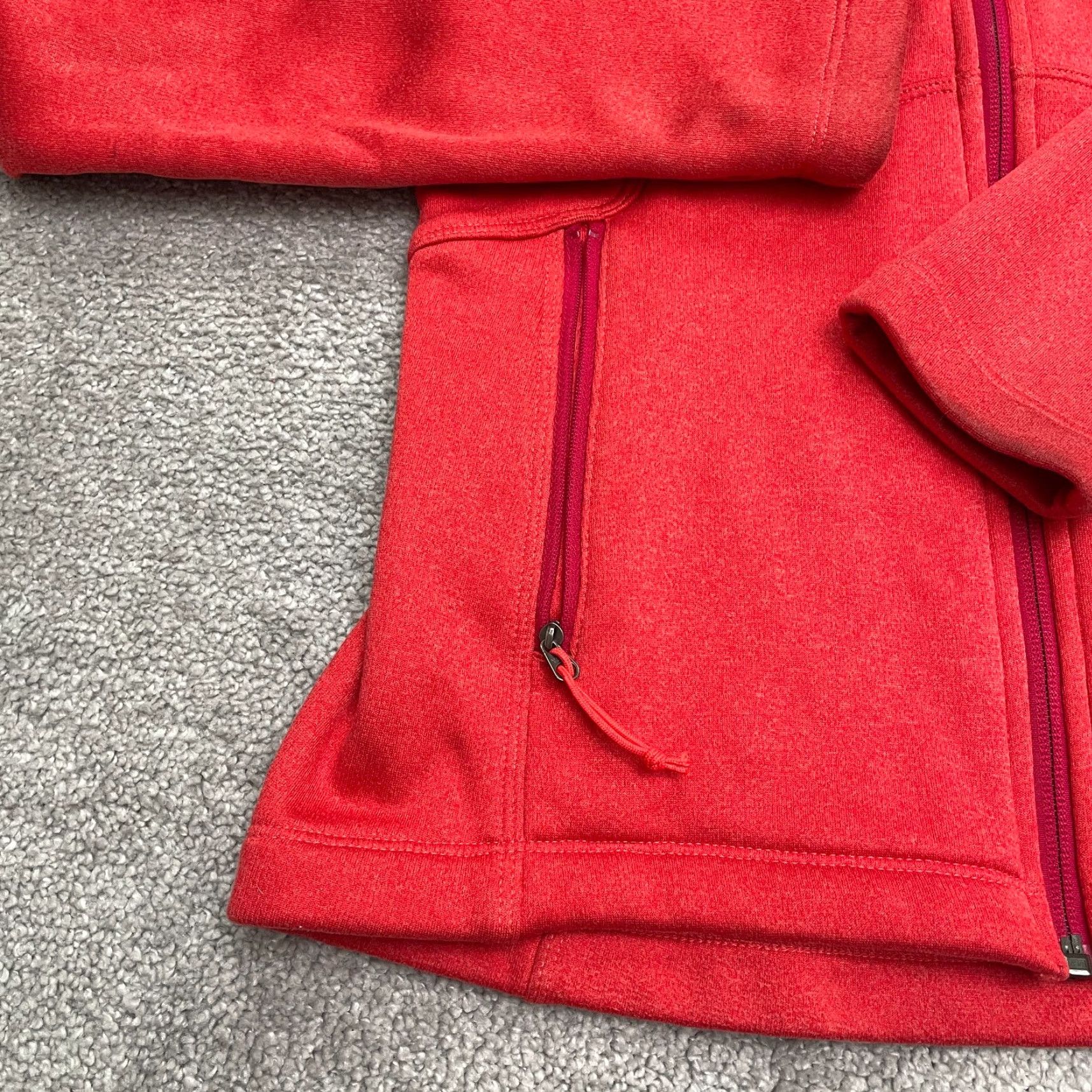 The North Face The North Face Agave Full Zip Jacket Womens S Red Full Zip Outdoor Hiking Size S / US 4 / IT 40 - 6 Thumbnail