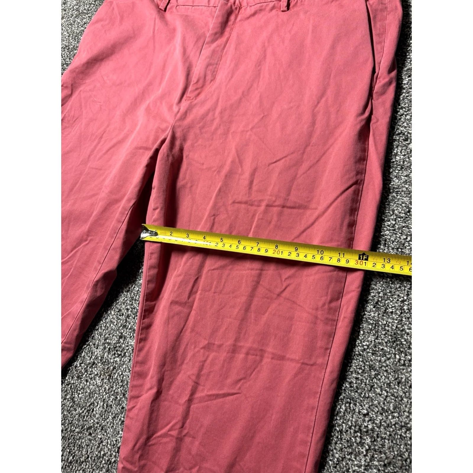 Polo Ralph Lauren Polo Ralph Lauren Chino Pants Mens 40x32 Pink Cotton Blend Stretch Straight Fit - Vintage - Business Casual Size US L / EU 52-54 / 3 - 6 Thumbnail