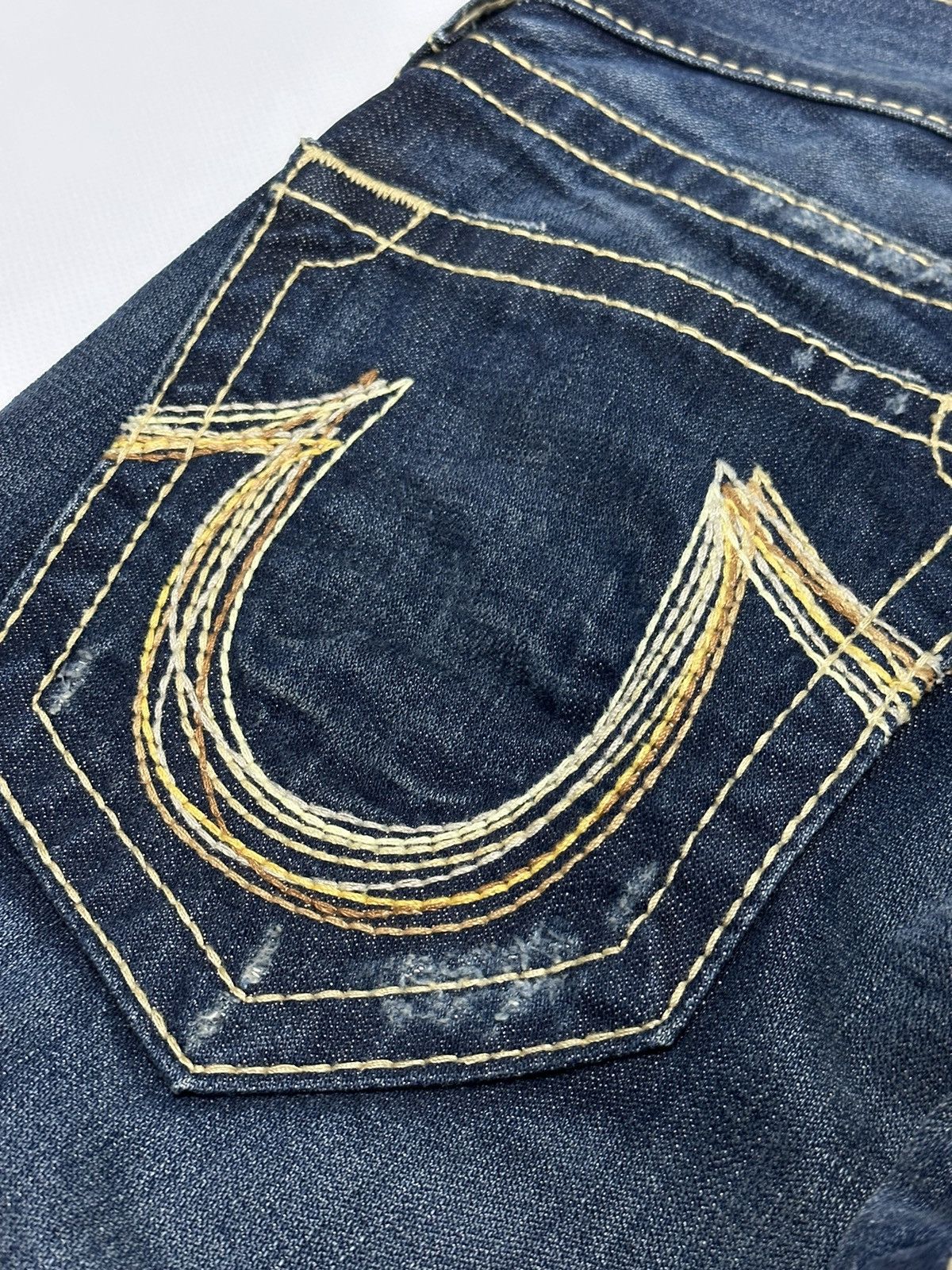 True Religion Vintage True Religion Jeans Rainbow Stitch Bobby Super T Size US 29 - 6 Thumbnail