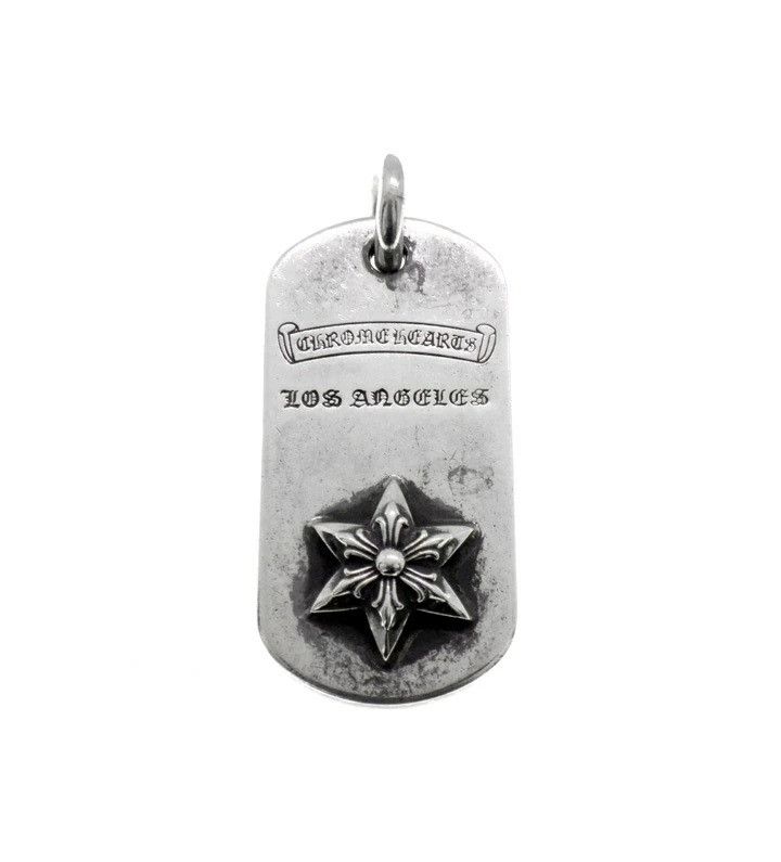 Chrome Hearts CHROME HEARTS LA RAISED STAR DOG TAG SILVER Size ONE SIZE - 1 Thumbnail
