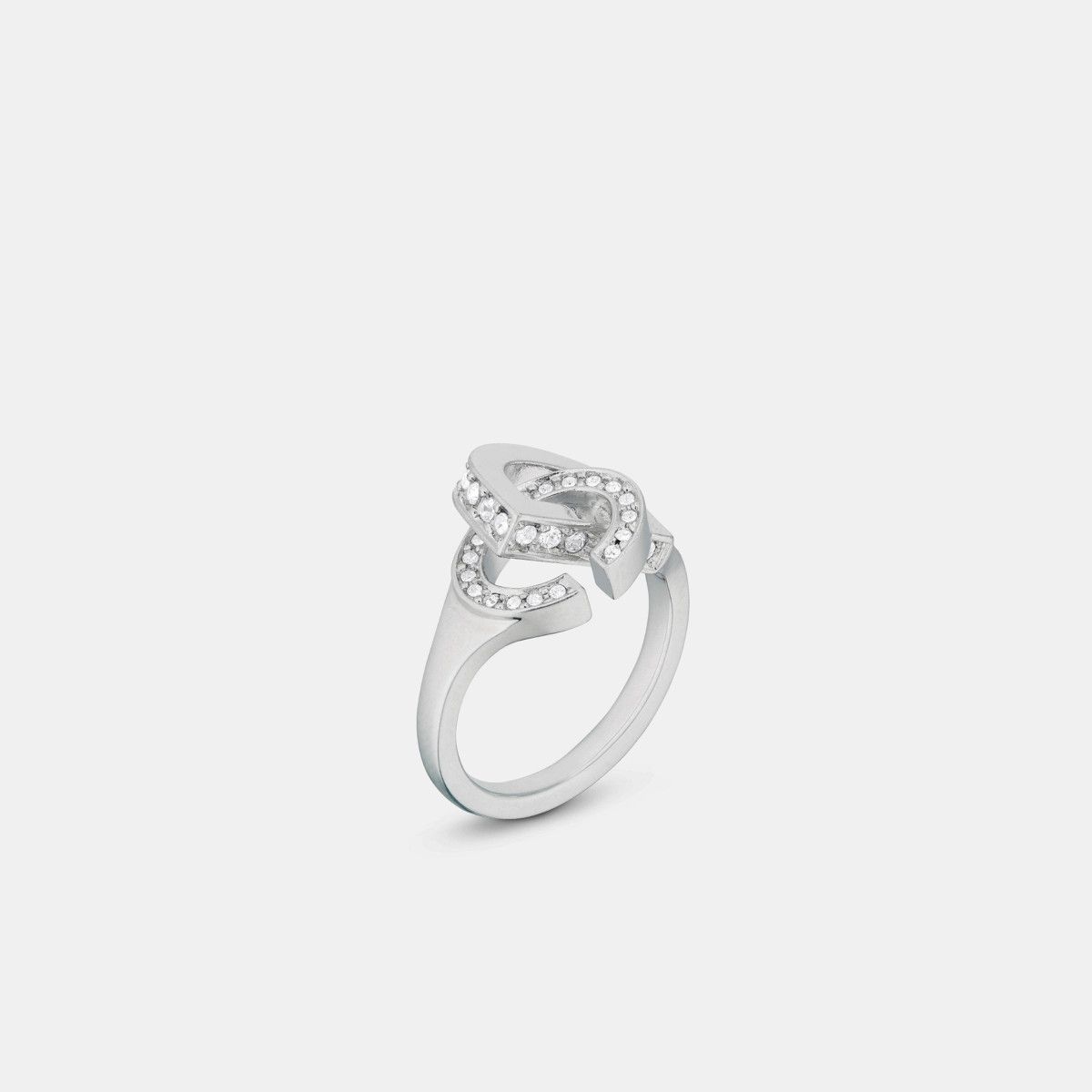 Dior o1bcso1str0126 Size:OS/Cd Lock Ring in Silver Size ONE SIZE - 1 Thumbnail