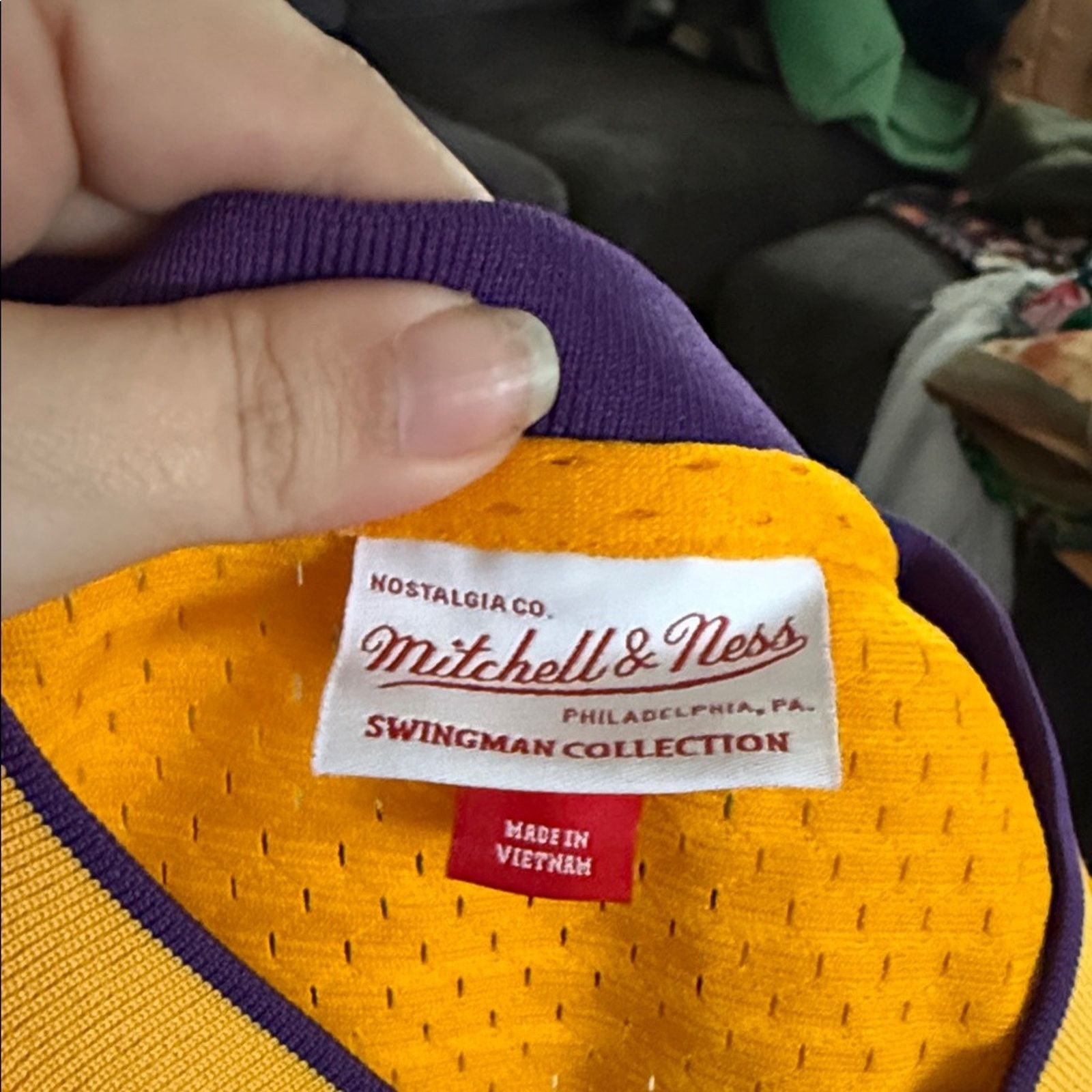 Mitchell & Ness VINTAGE NBA LA LAKERS Shaq ONeal Mitchell & Ness jersey L Size US L / EU 52-54 / 3 - 2 Thumbnail
