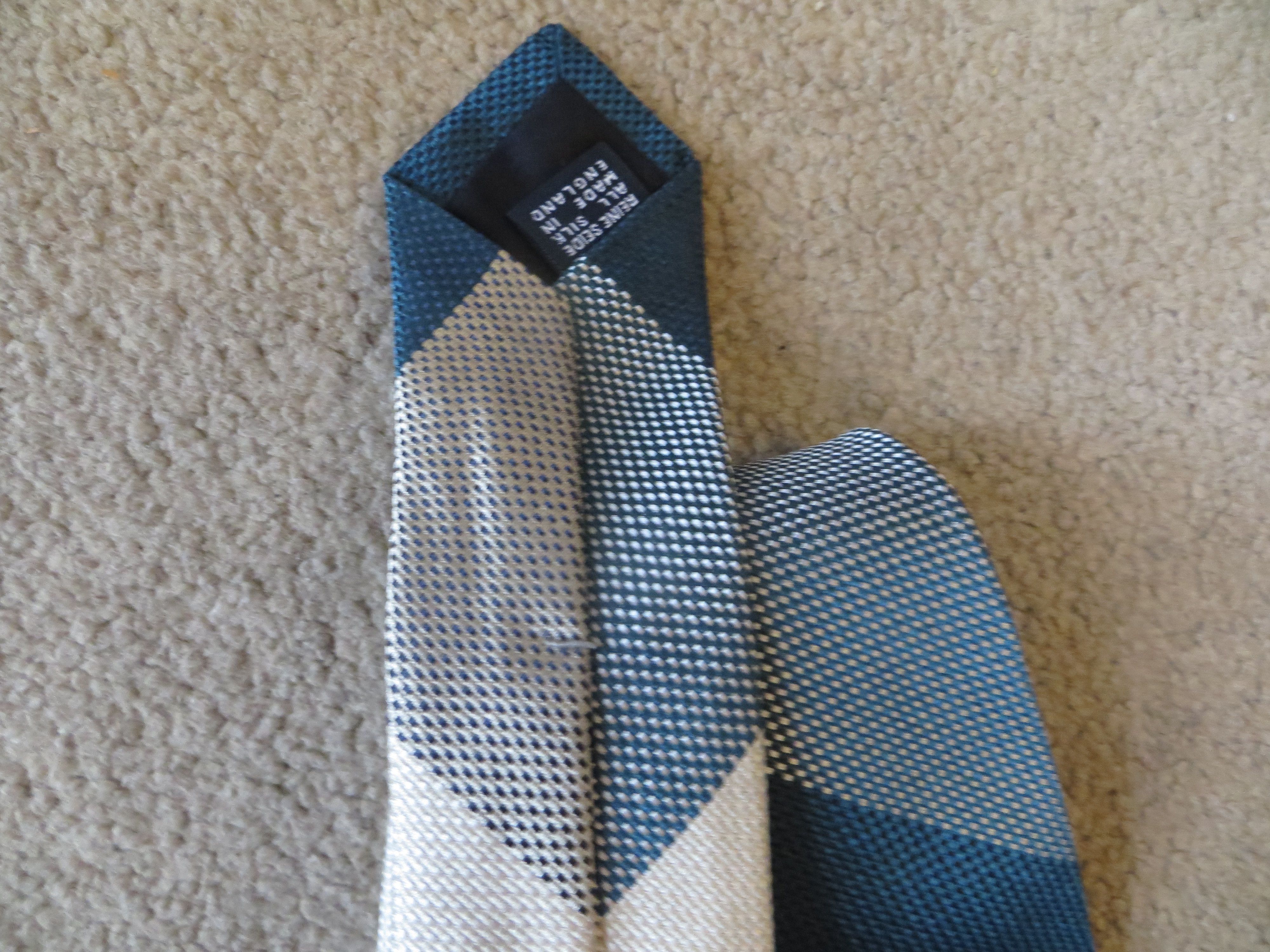 Drake's MICHAEL J DRAKE SILK TIE Size ONE SIZE - 4 Thumbnail