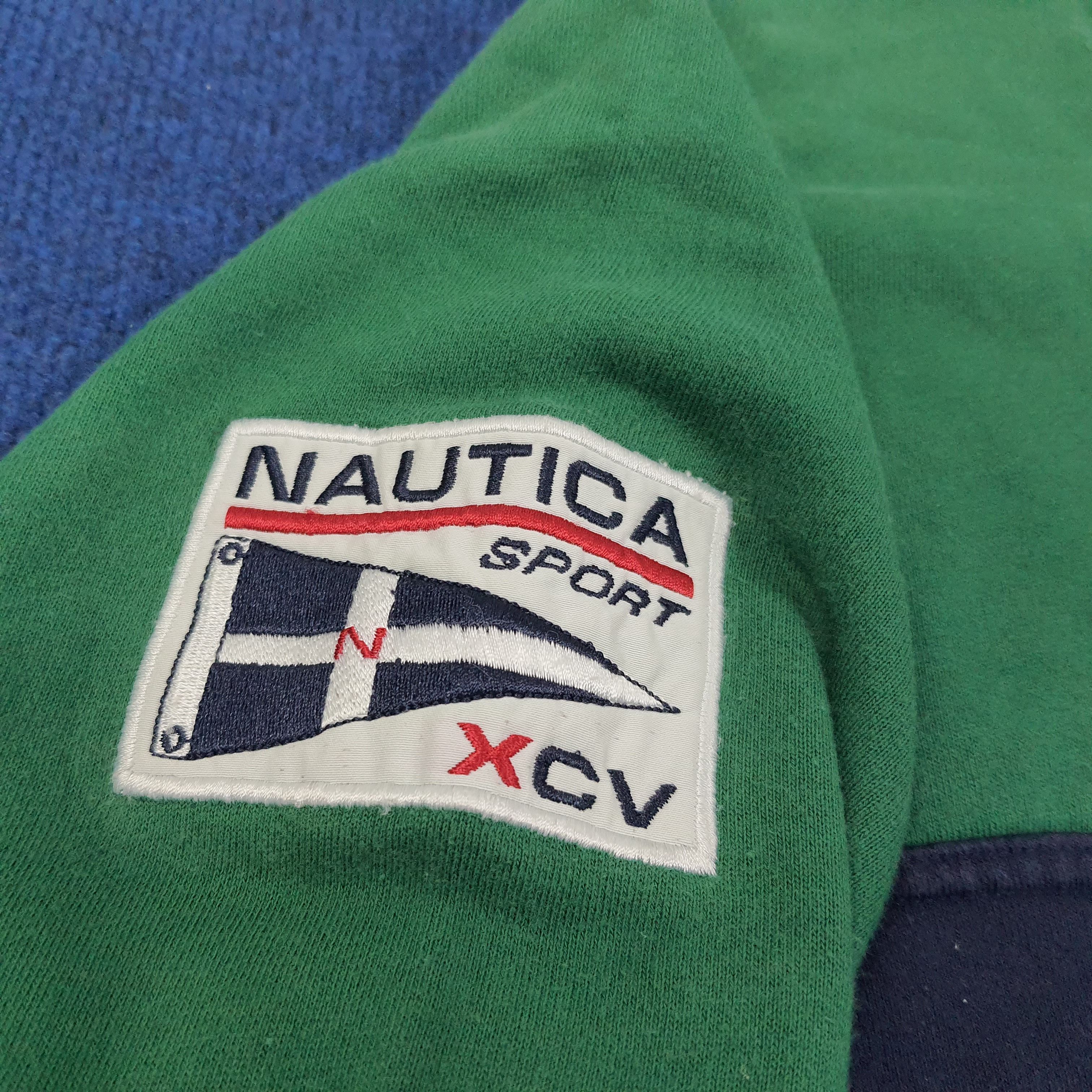 Nautica Vintage NAUTICA Clip Button Sweatshirt C225N14 Size US M / EU 48-50 / 2 - 3 Thumbnail