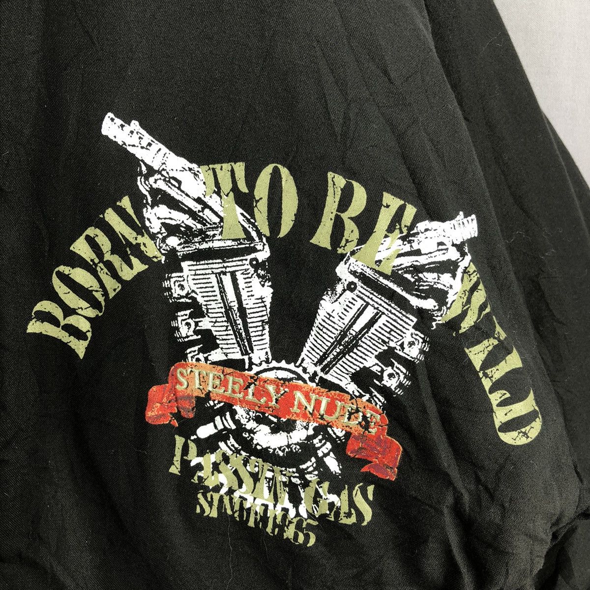Japanese Brand Vintage 90's Born To Be Wild Kimono Jacket Size US M / EU 48-50 / 2 - 8 Thumbnail
