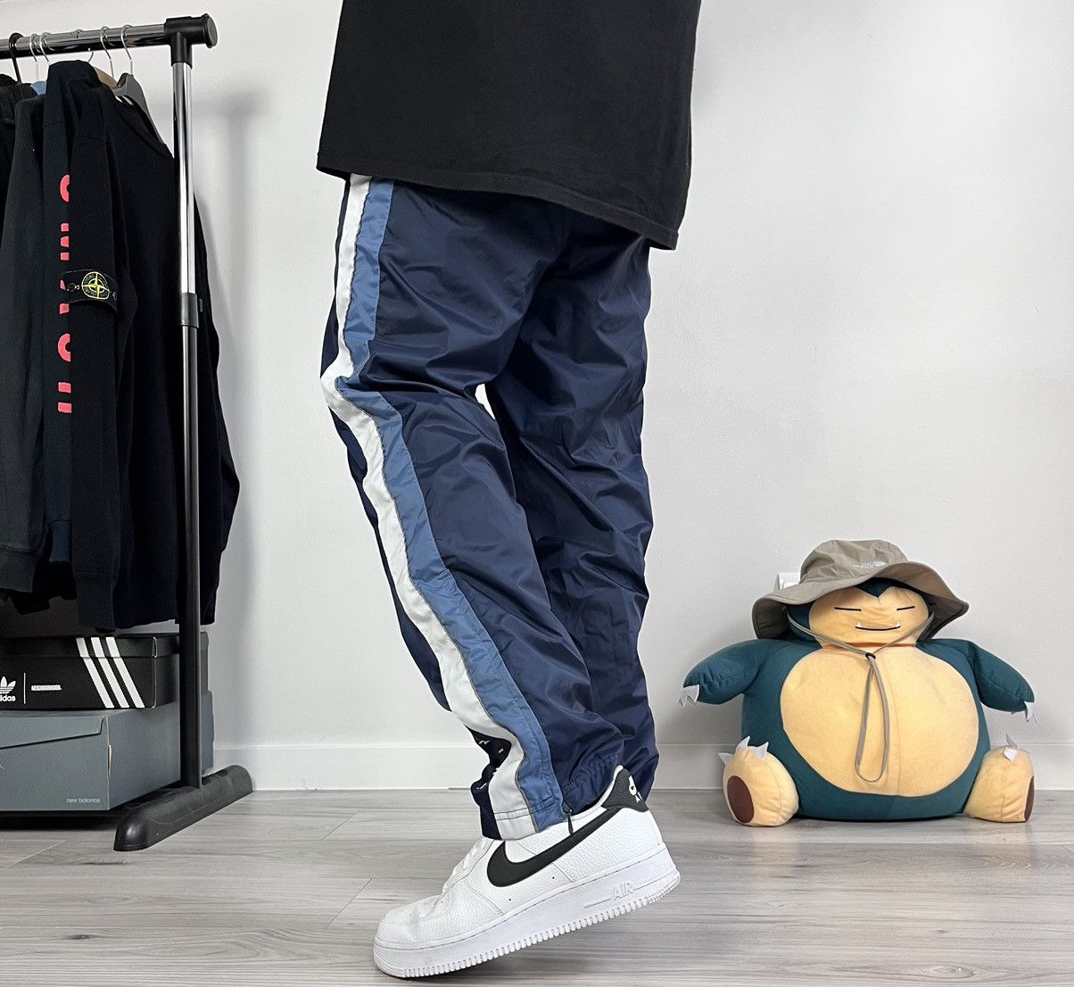 Nike Nike Track Vintage Drill Pants Y2K Baggy Gorpcore Joggers Size US 29 - 2 Thumbnail