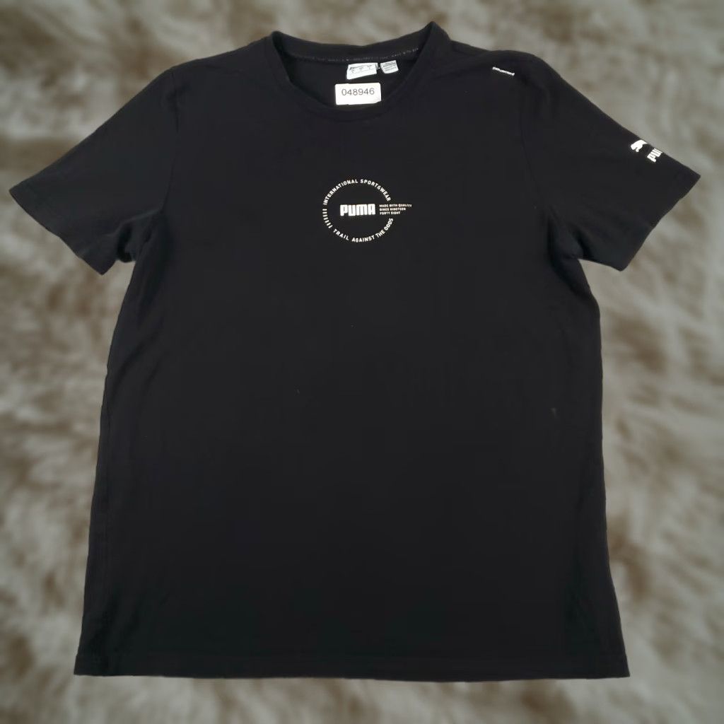 Puma PUMA T Shirt Mens Size Small Black Logo Short Sleeve Crew Neck Adult S Black Logo Vintage: No (note: avoid extra punctuation) Size US S / EU 44-46 / 1 - 1 Thumbnail