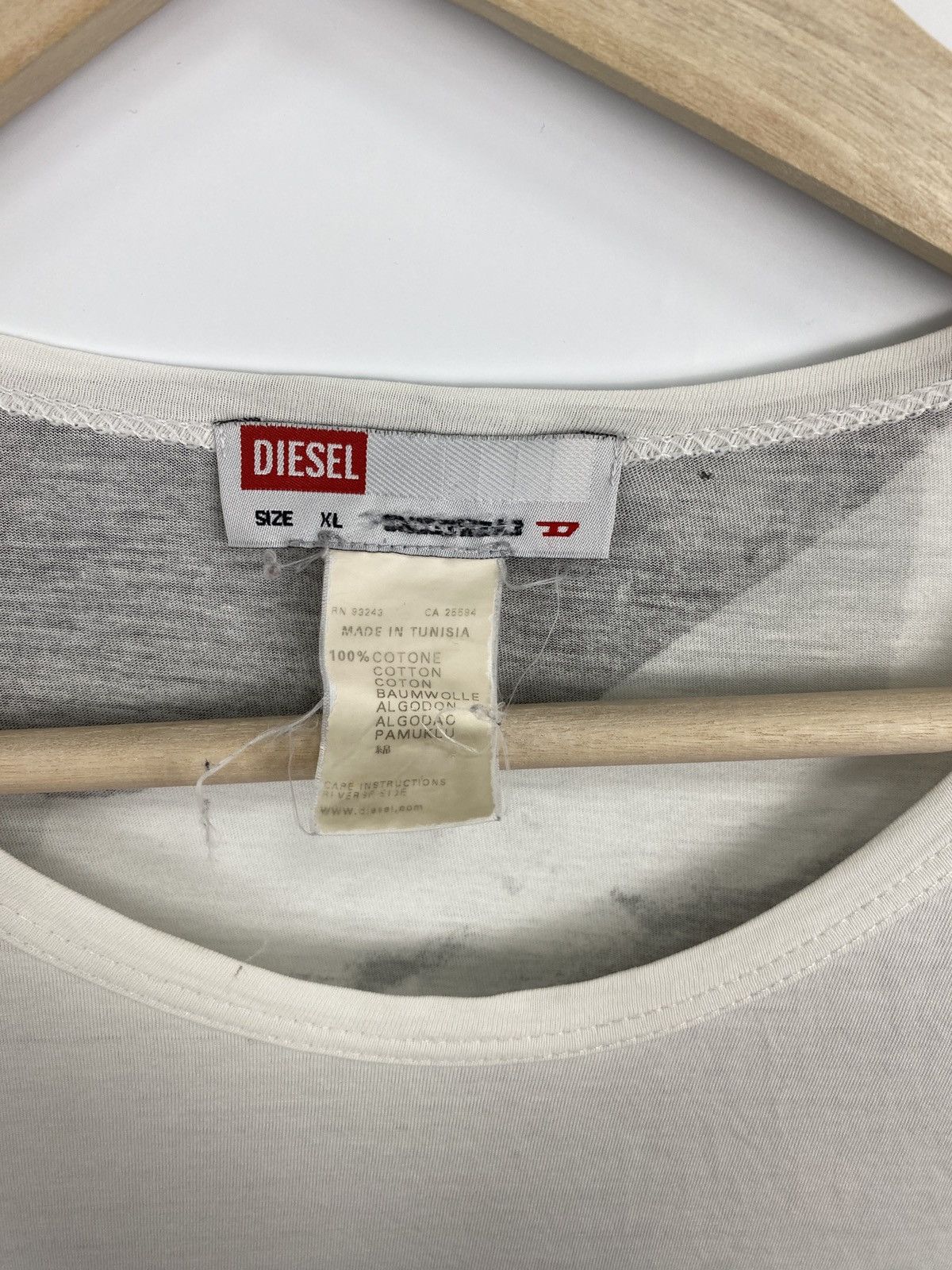 Diesel 🇺🇸 Vintage 90 Diesel Indian Friendship OF Peoples Long Sleeve Size US L / EU 52-54 / 3 - 6 Thumbnail