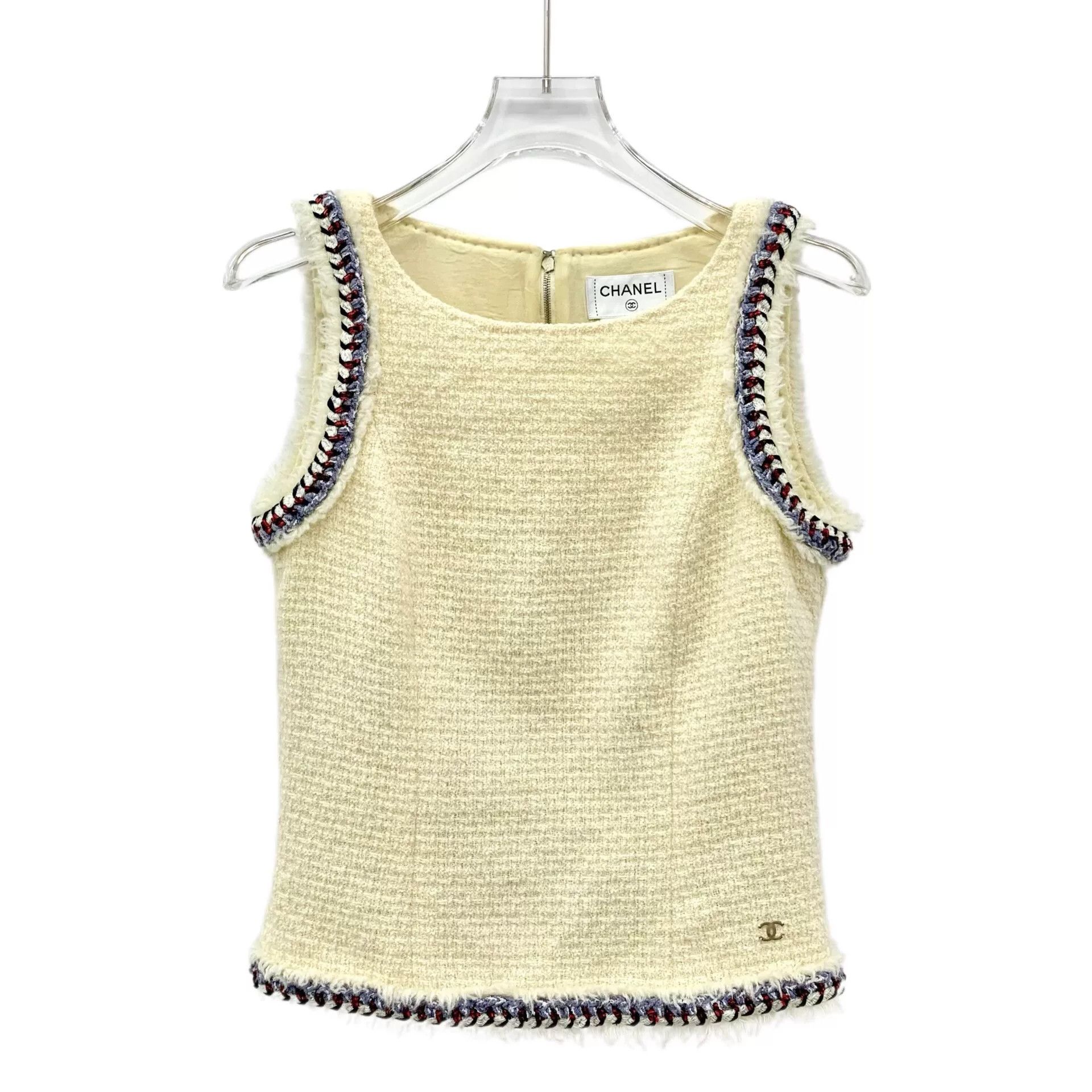 Chanel Chanel Yellow Tank Top XS Women Size XS / US 0-2 / IT 36-38 - 1 Thumbnail