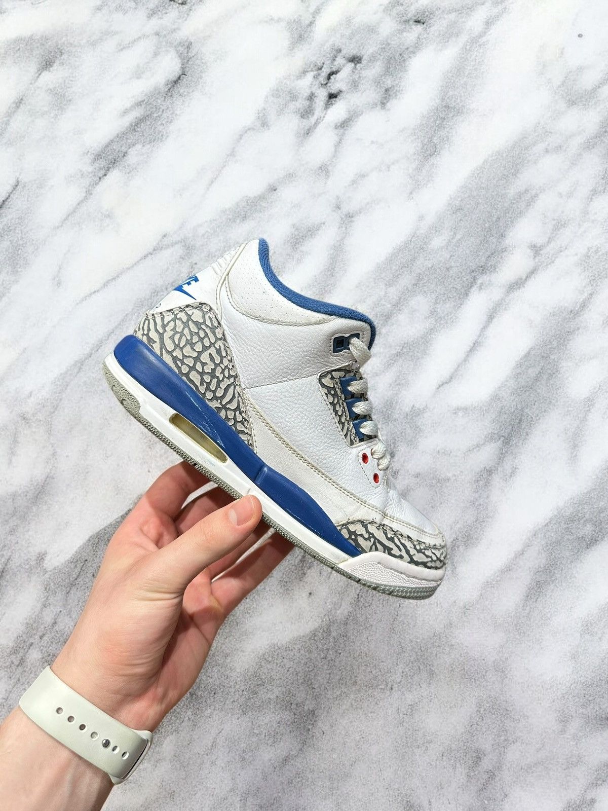 Jordan Brand × Nike Nike air Jordan 3 true blue Size US 4.5 / IT 34.5 - 2 Thumbnail