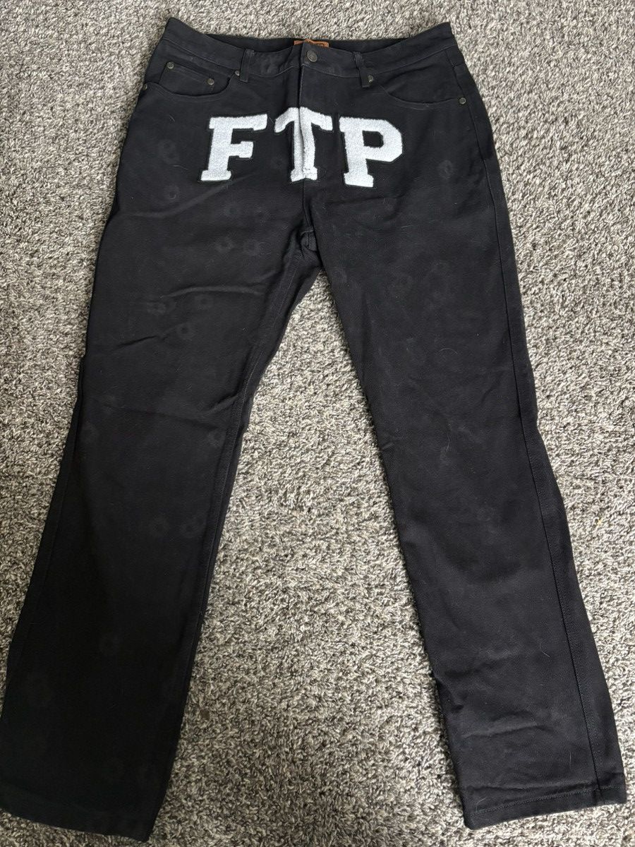 Fuck The Population Fuck the Population bulletproof denim jeans. Size US 34 / EU 50 - 1 Thumbnail