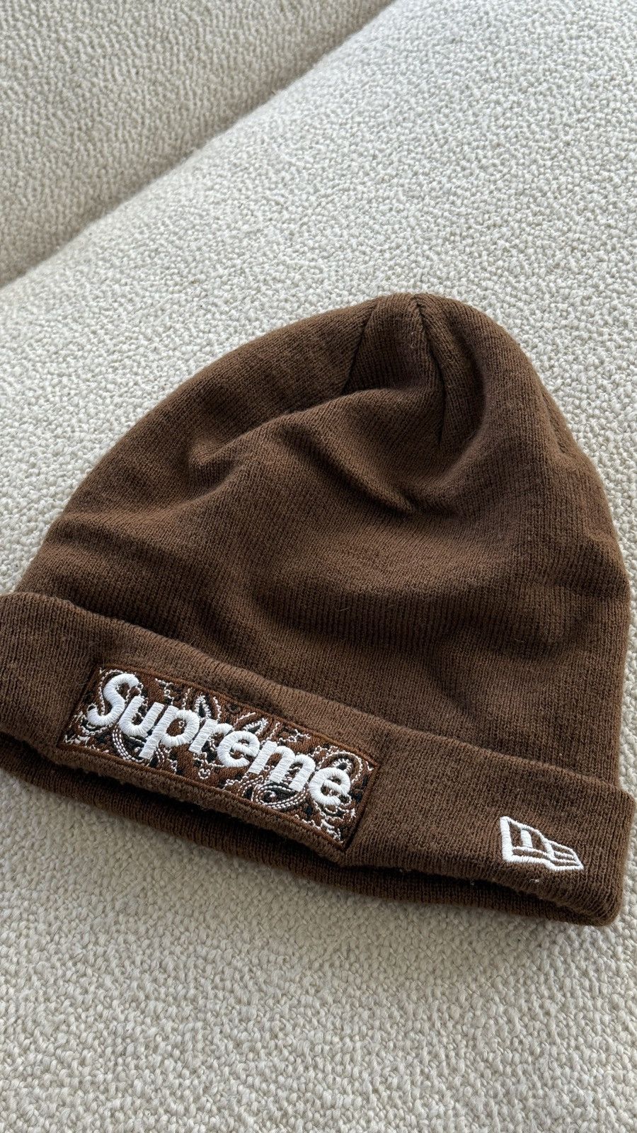 Supreme Bandana Box Logo Beanie | Grailed