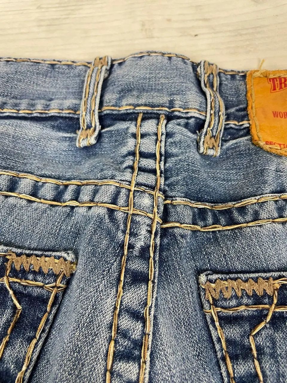 True Religion Vintage True Religion Logan Super T Denim Jeans 90s USA Size US 30 / EU 46 - 16 Thumbnail