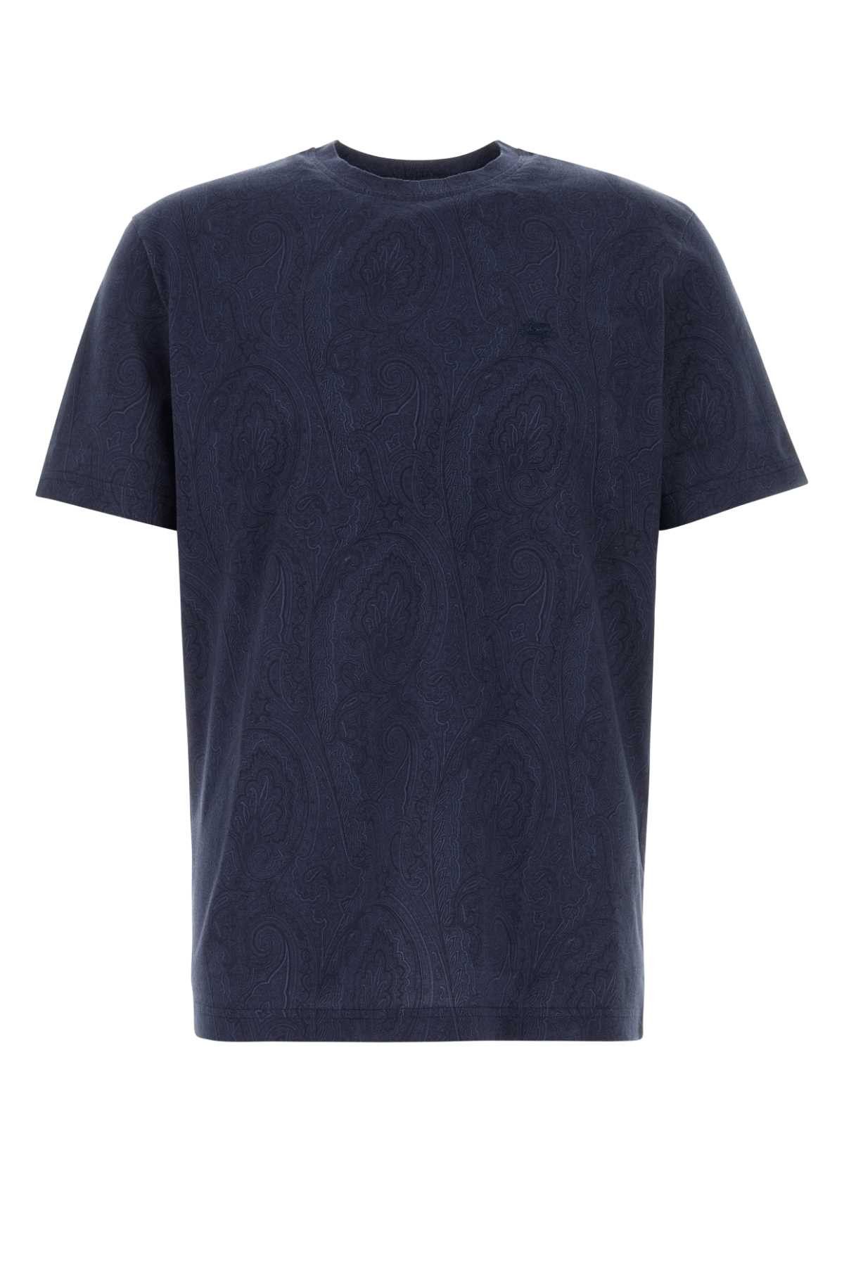 Etro Printed Cotton T-Shirt Size US S / EU 44-46 / 1 - 1 Thumbnail