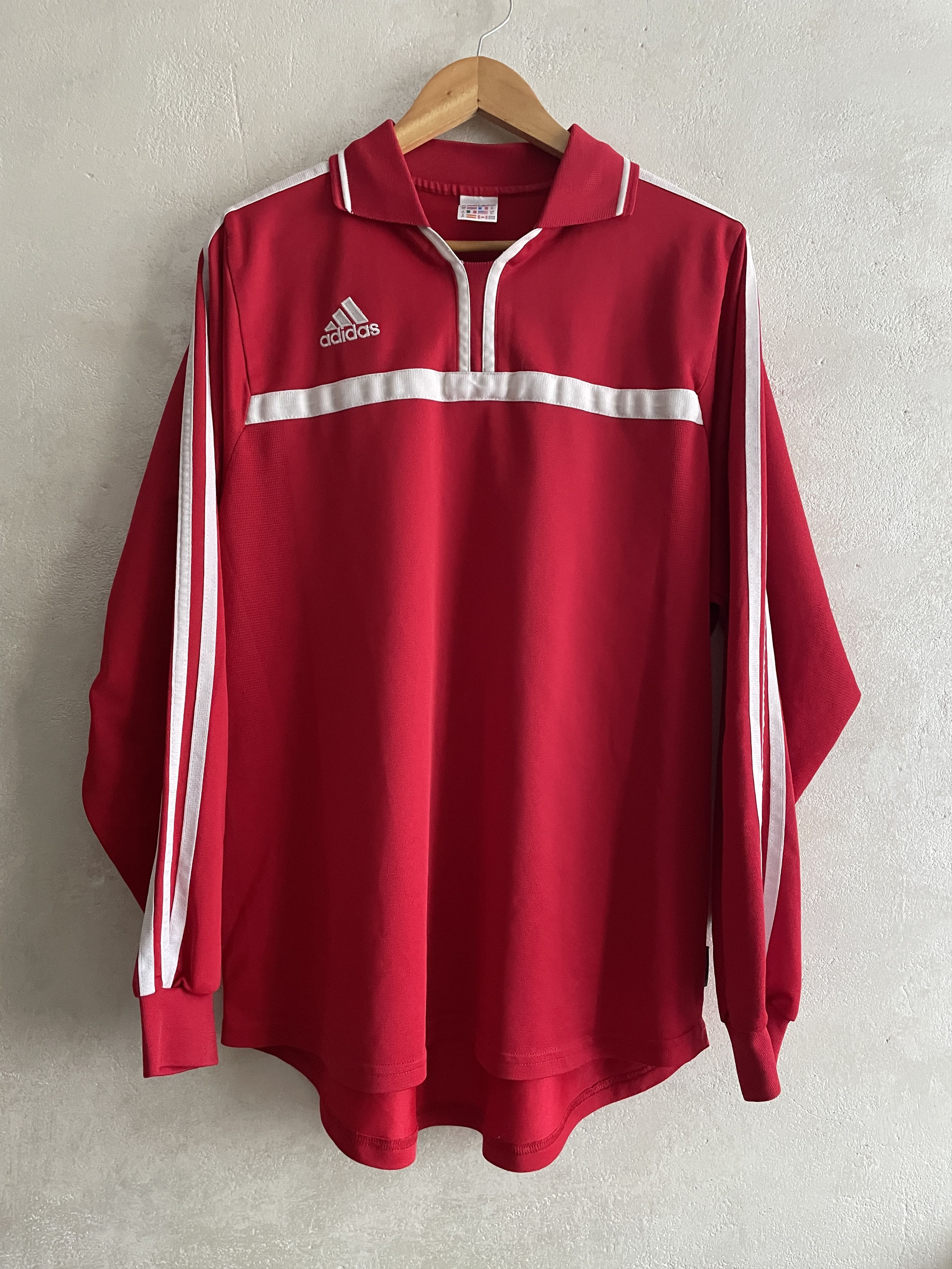 Adidas Vintage Adidas Template 90s Football Shirt Soccer Jersey Size US XL / EU 56 / 4 - 1 Thumbnail