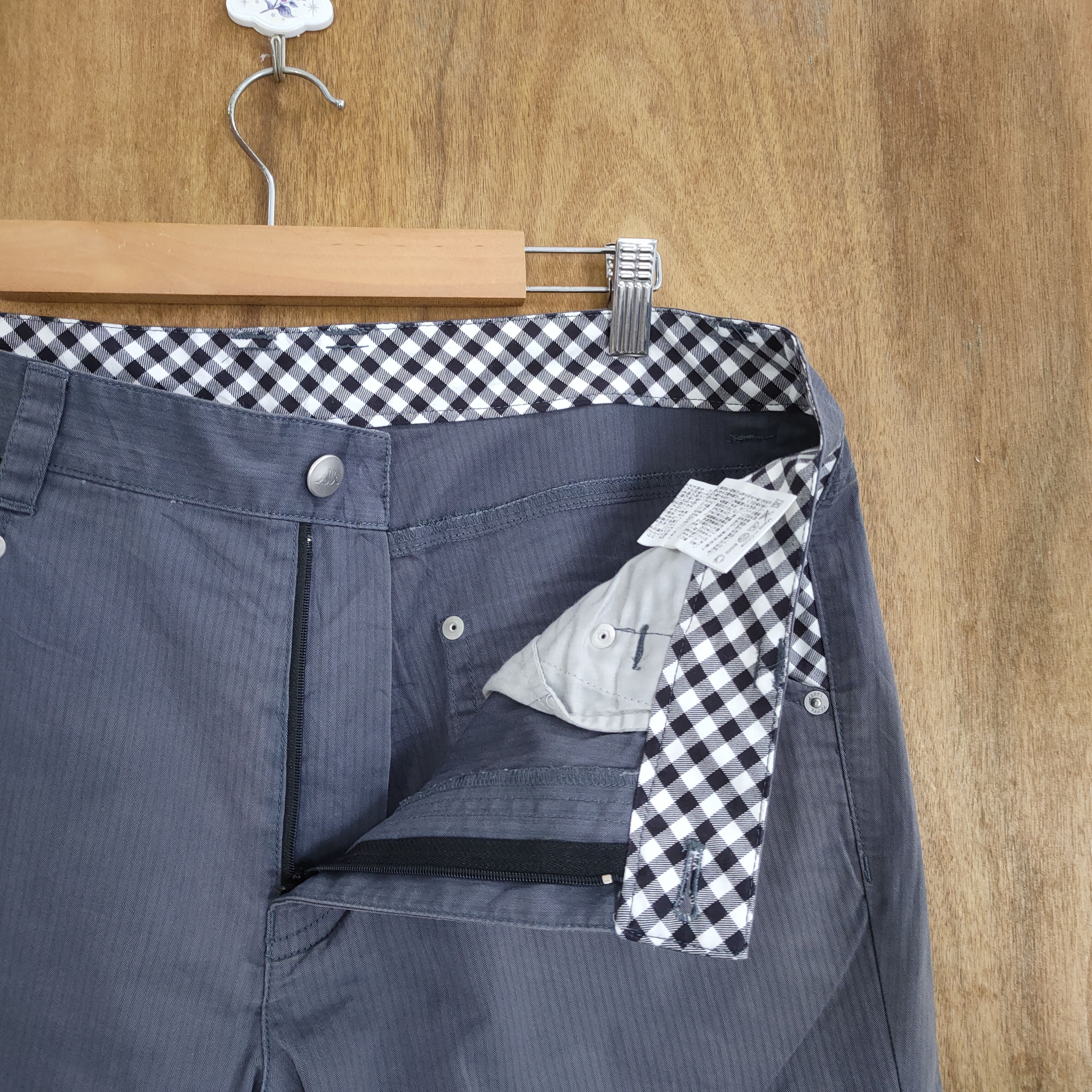 Kappa KAPPA GREY TROUSER CHINO PANTS Size US 34 / EU 50 - 2 Thumbnail