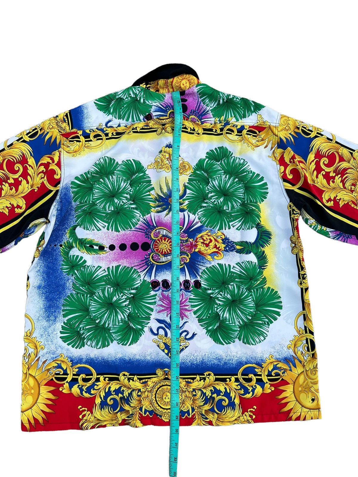 Vintage Vintage 90s RORE POP Japan Miami Baroque Shirt Size US L / EU 52-54 / 3 - 5 Thumbnail