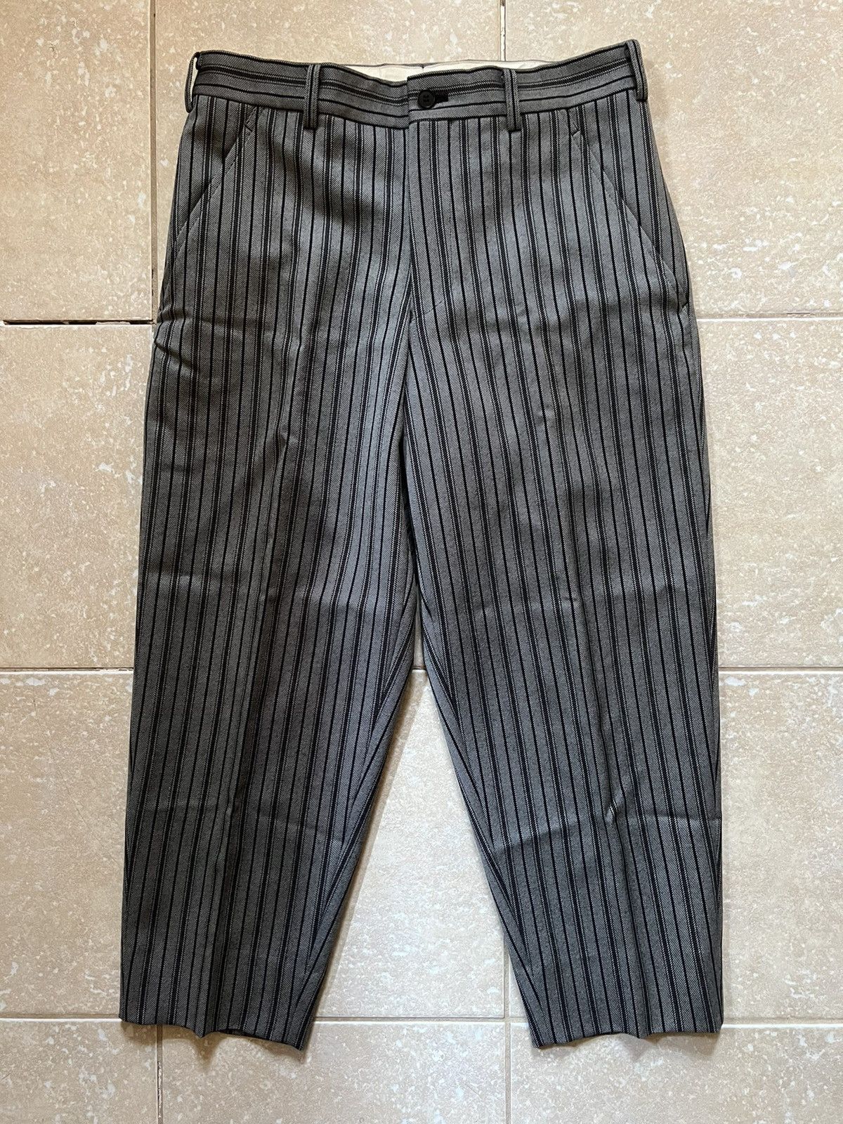 Comme des Garcons Homme Plus AW12 Comme des Garcons Homme Plus Striped Pants Size US 29 - 1 Thumbnail