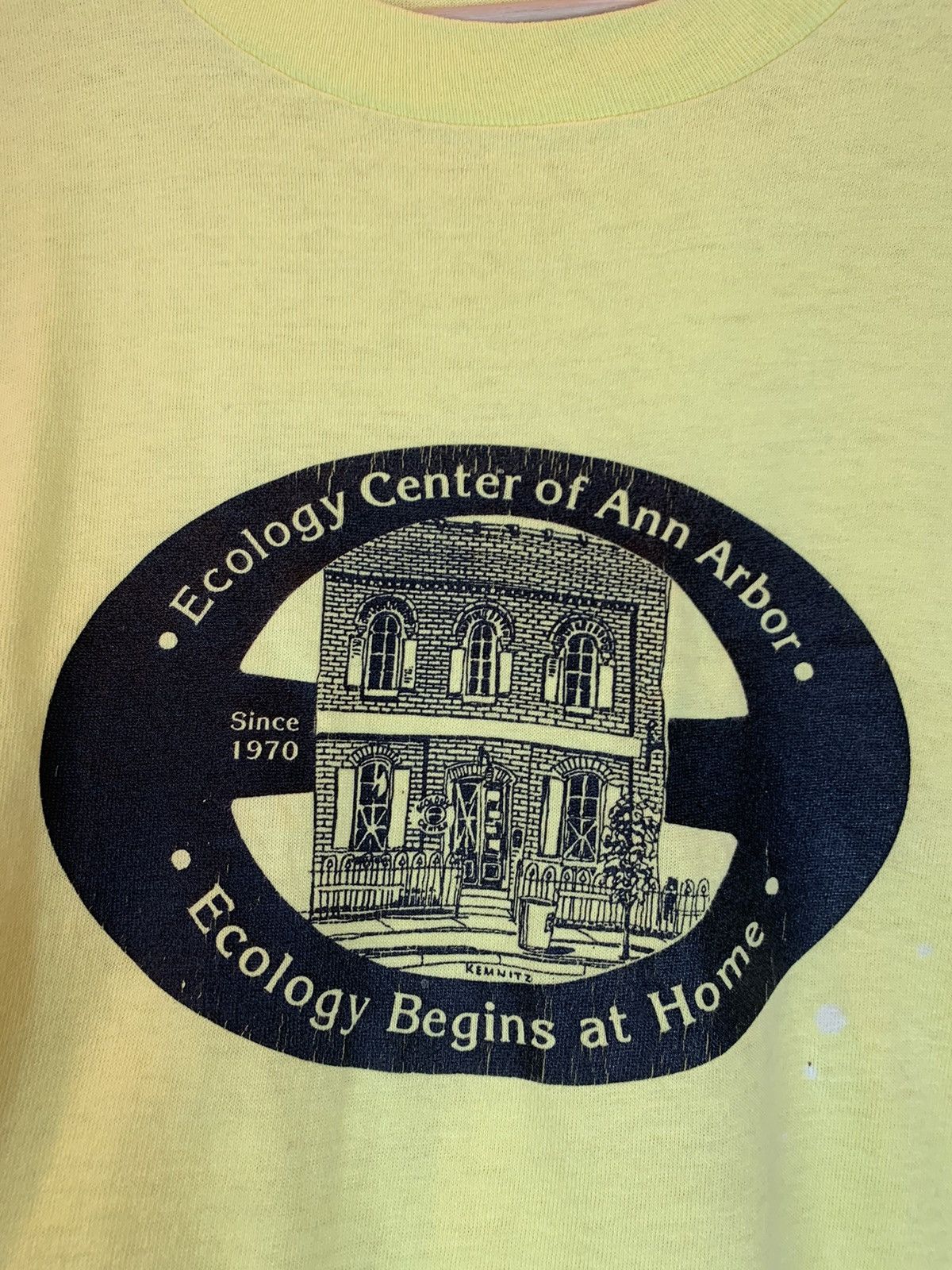 Arts & Science × Vintage RARE Vintage 70’s Ecology Center Of Ann Arbor Michigan Shirt Size US XL / EU 56 / 4 - 3 Thumbnail
