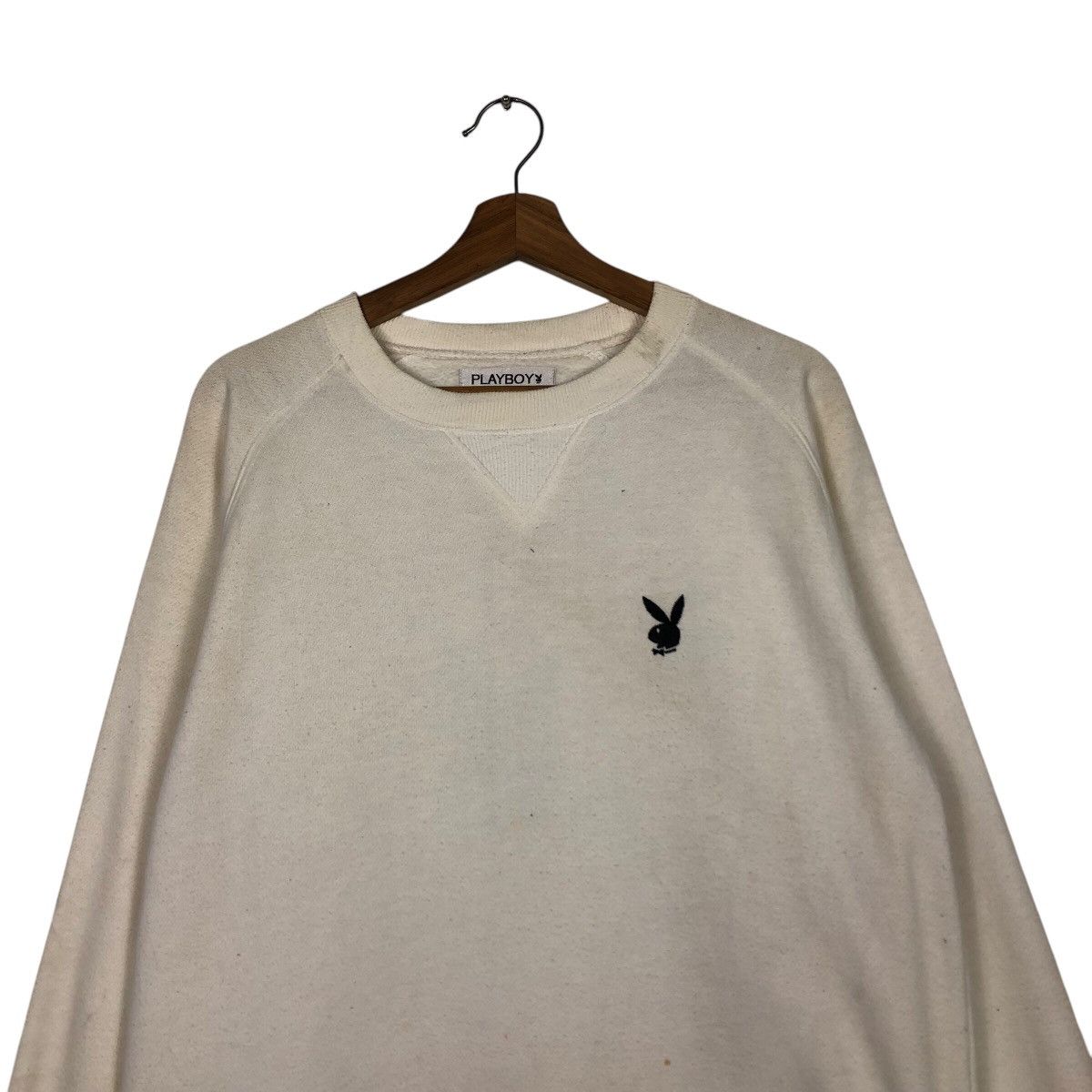 Japanese Brand 📌Vintage Sweatshirt Pull Over Playboy Big Logo Size US M / EU 48-50 / 2 - 5 Thumbnail